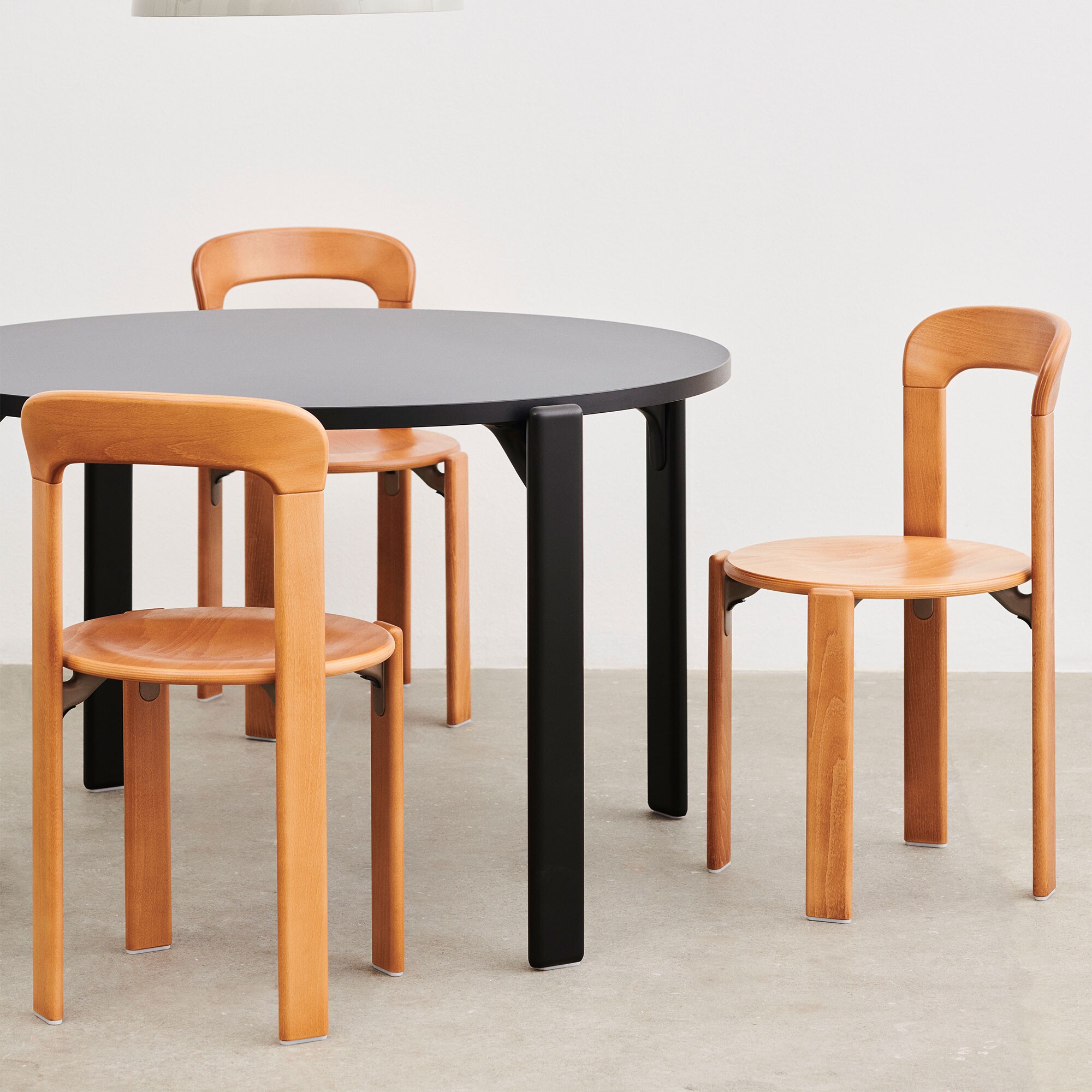 Rey Dining Table Veneer Ø128cm