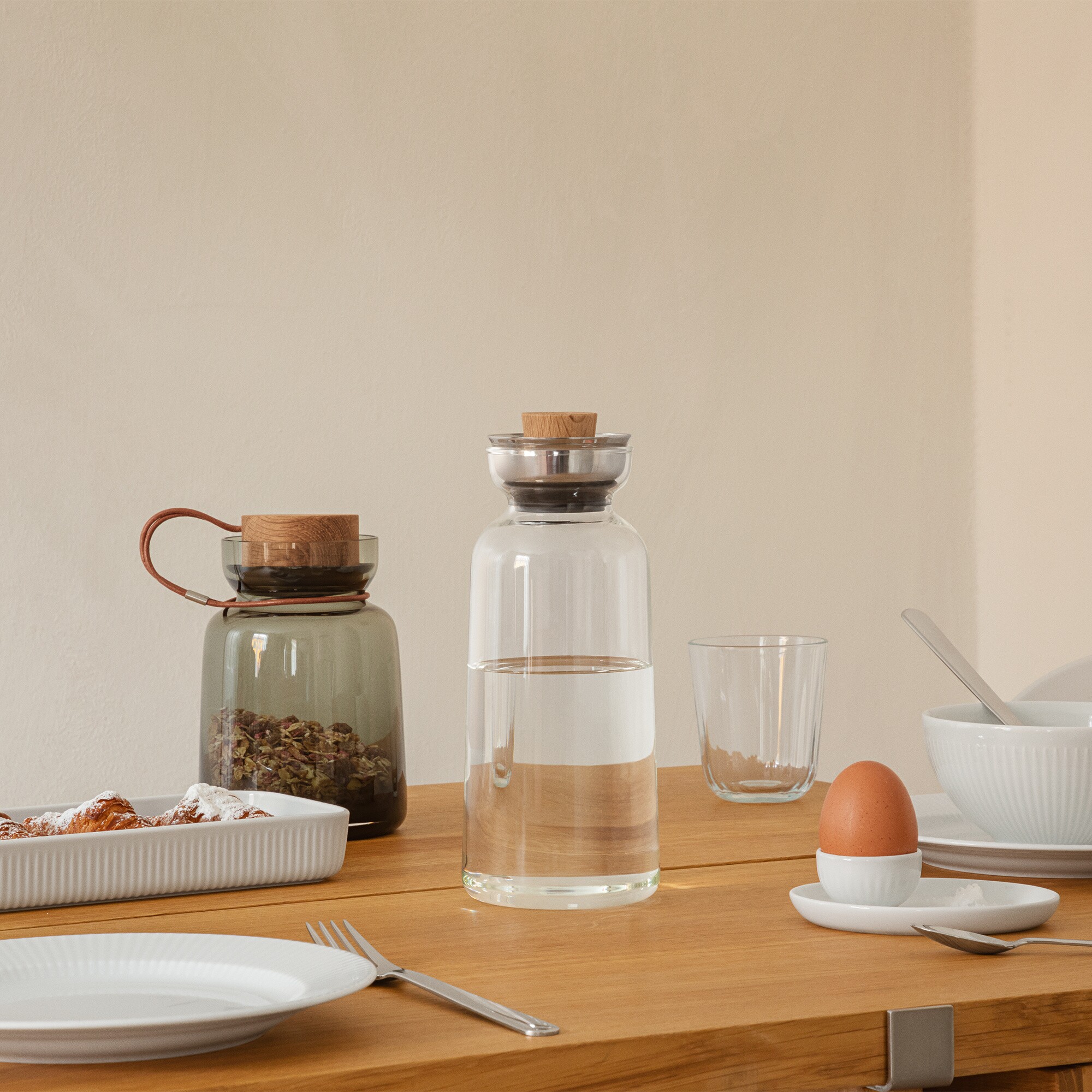 Silhouette Glass Carafe 1L