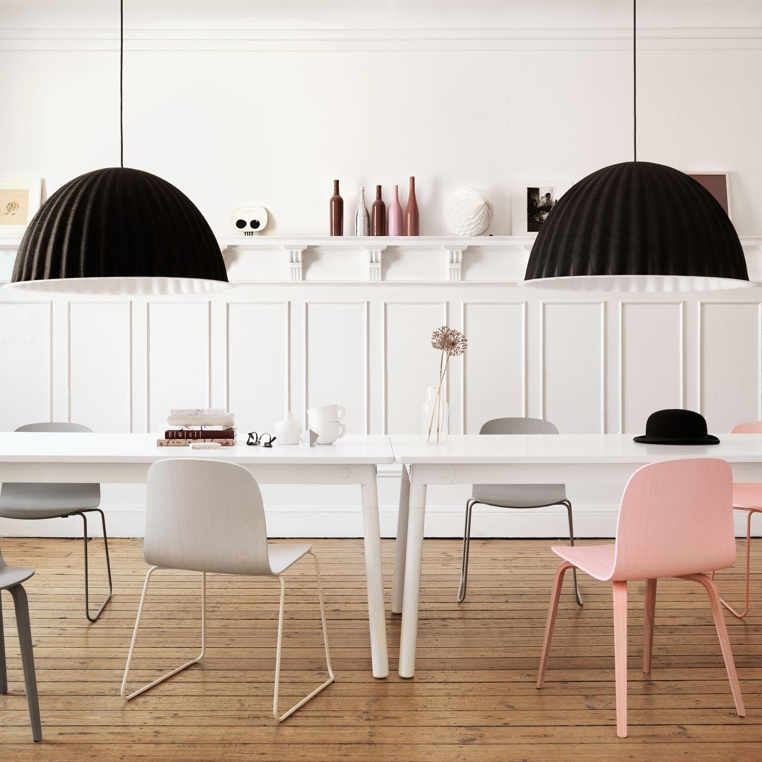 Visu Chair With Skid Legs