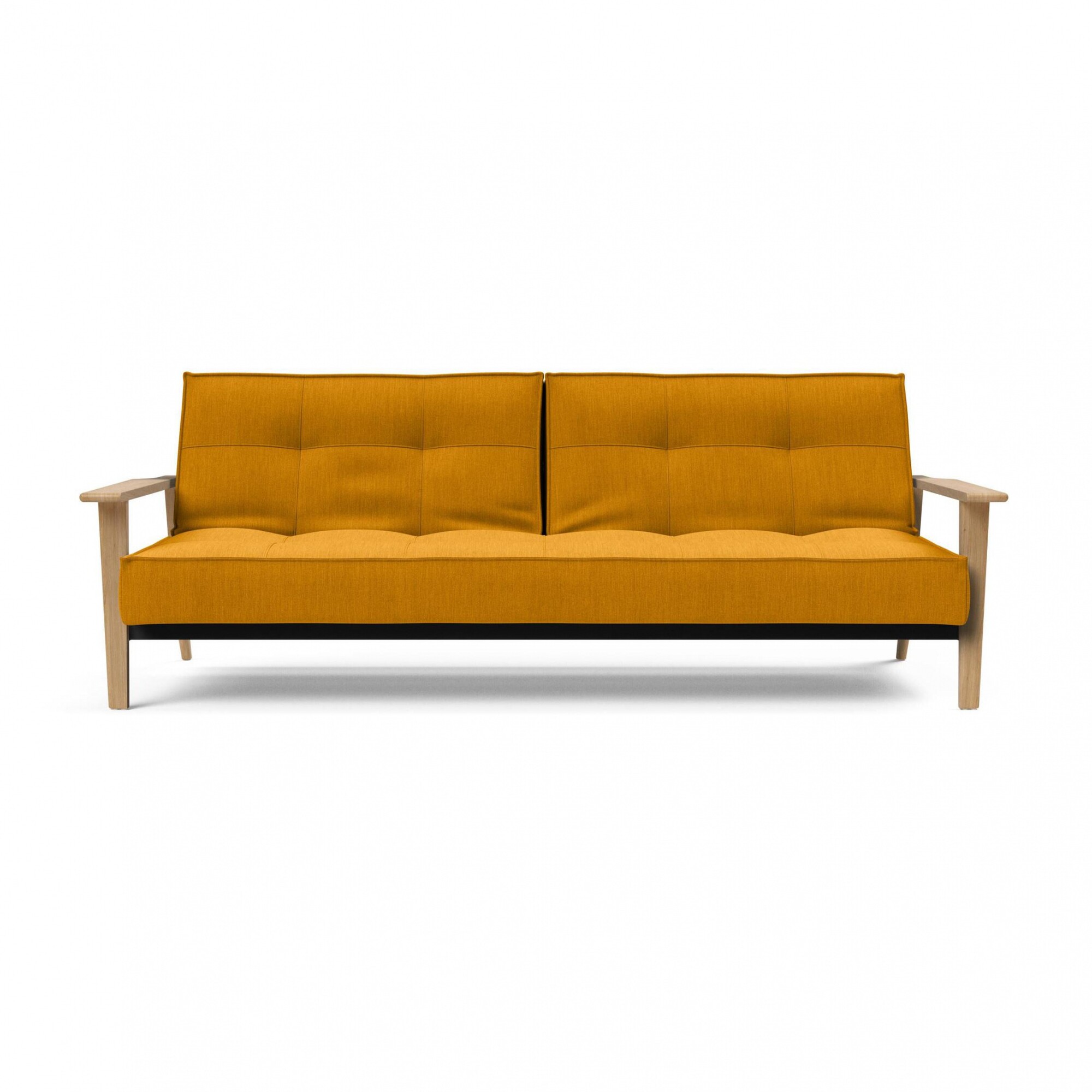 Splitback Frej Sofa Bed Oak 232x99cm