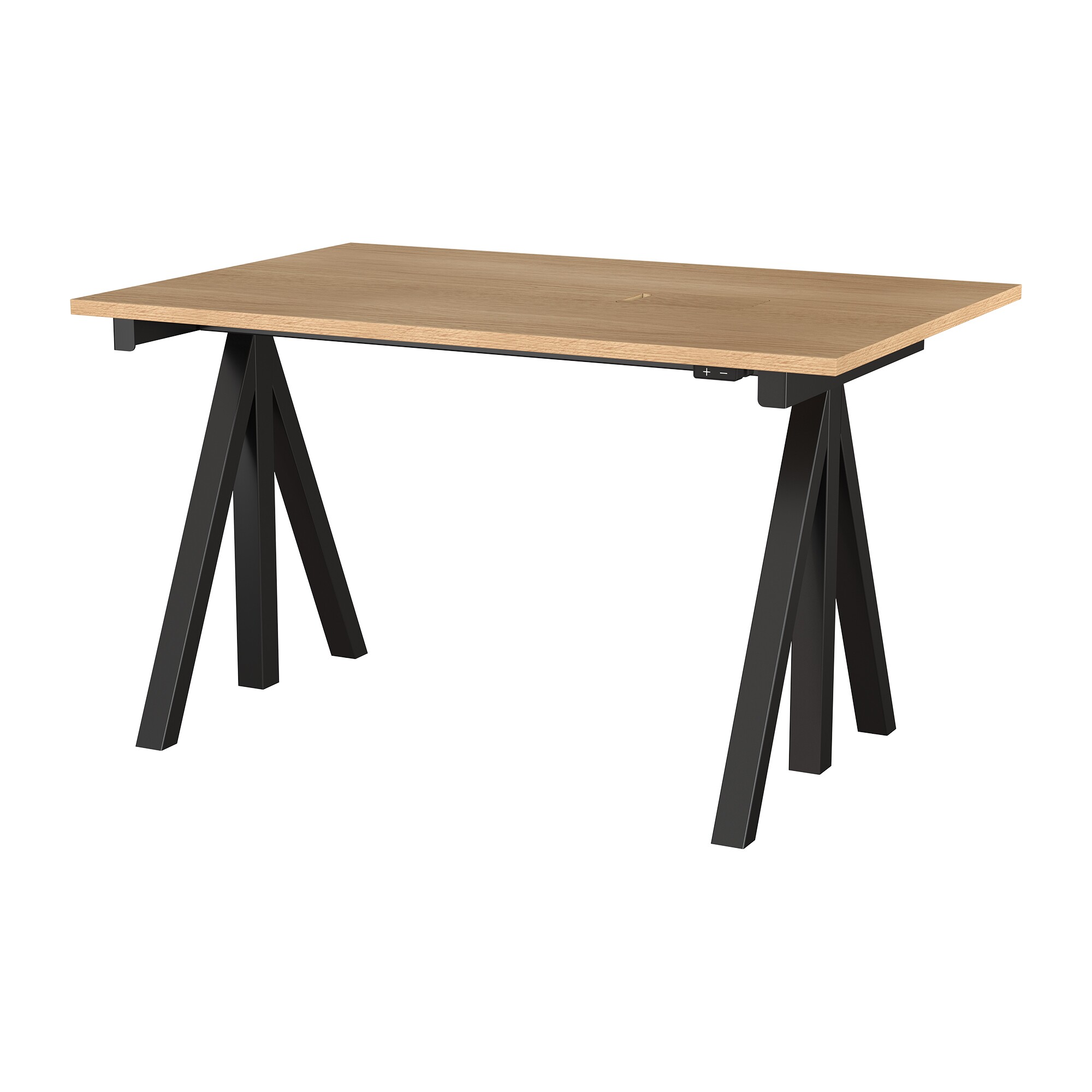 String Works Desk Height Adjustable Oak