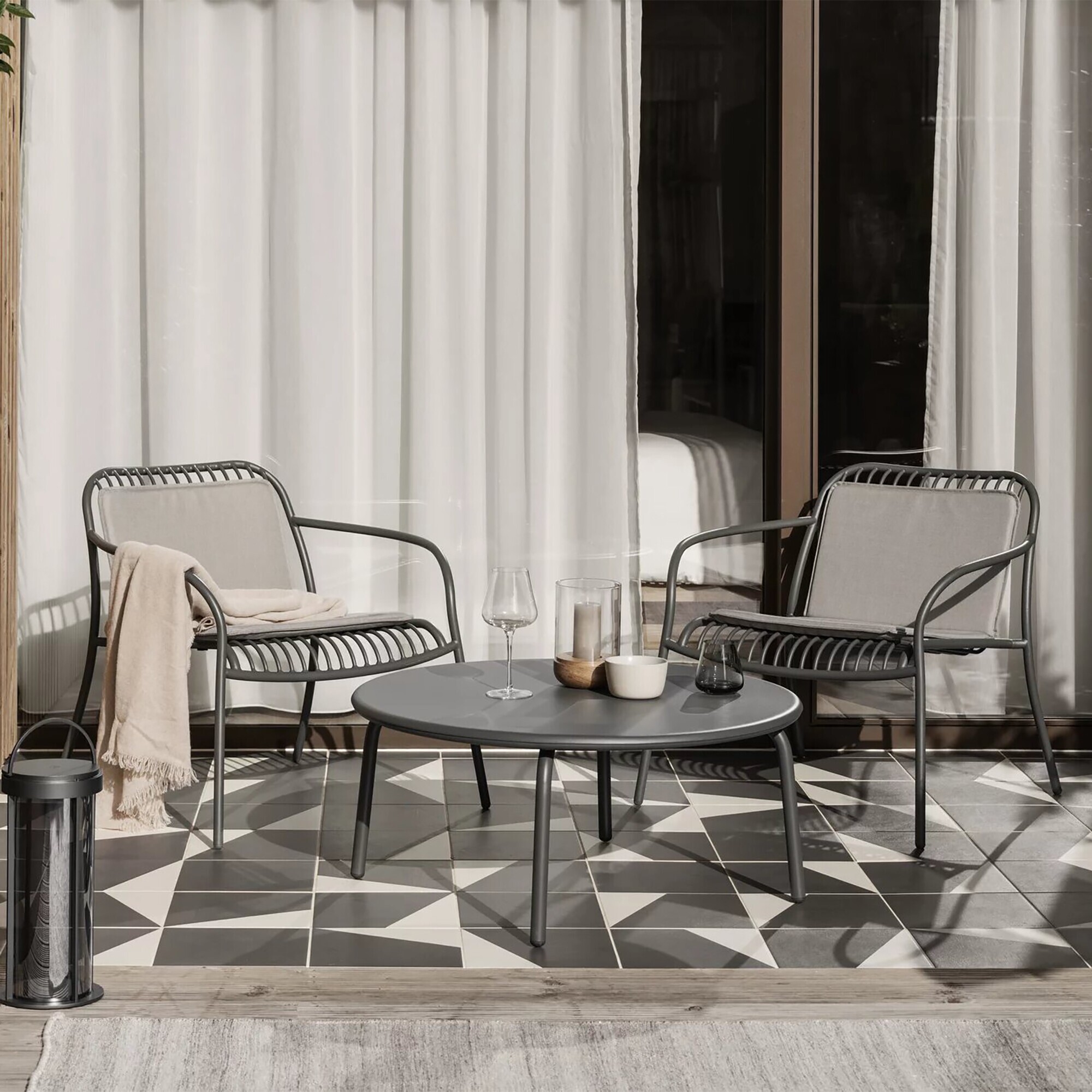 Yua Outdoor Seat Cushion 46x75cm