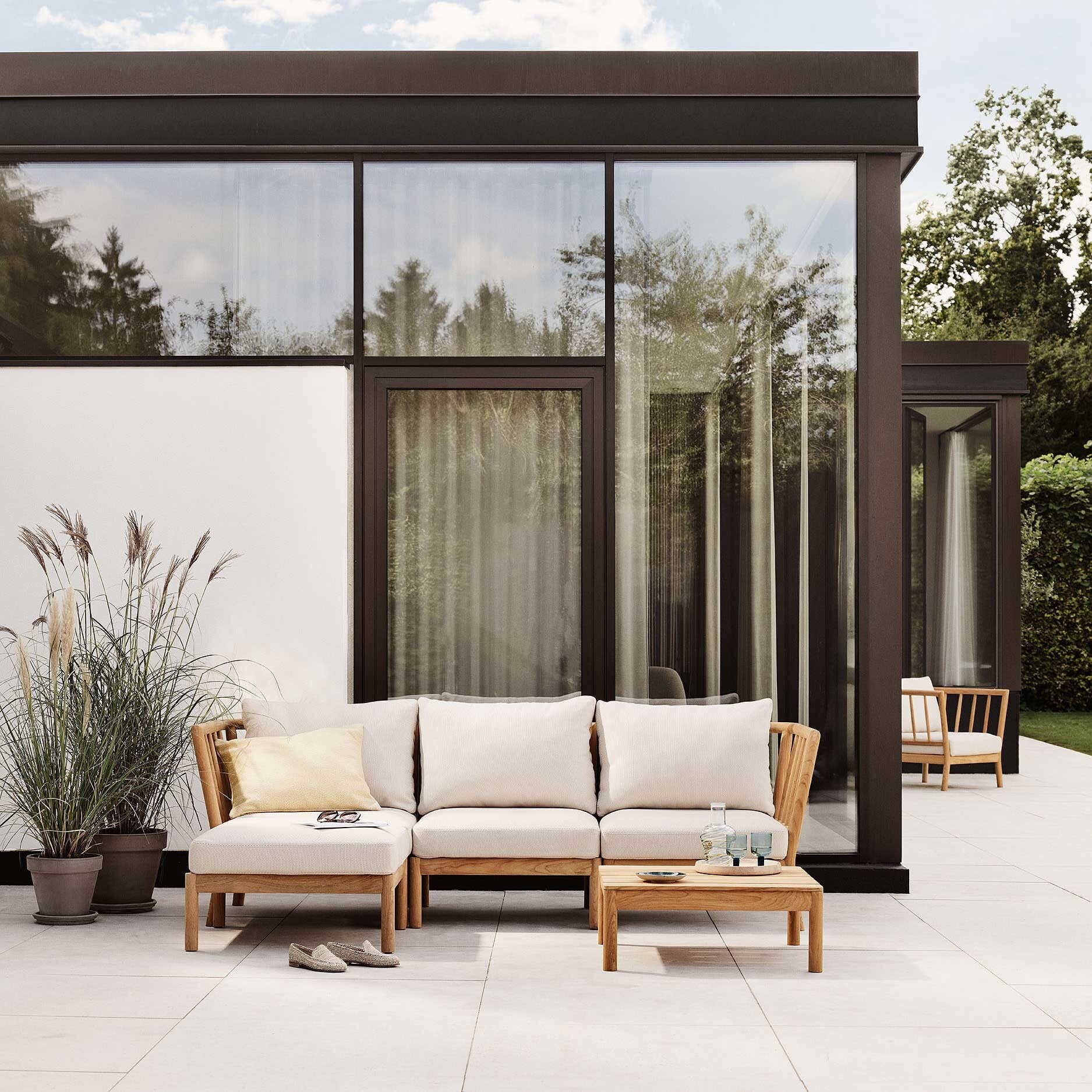 Skagerak Tradition Outdoor Sofa Center Module