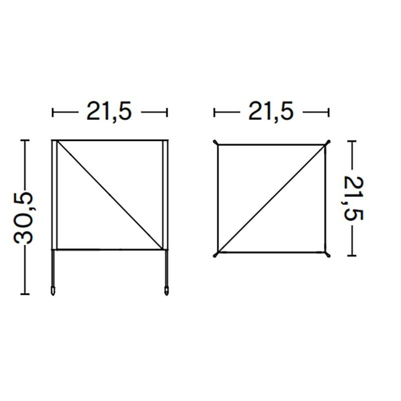Paper Cube Table Lamp