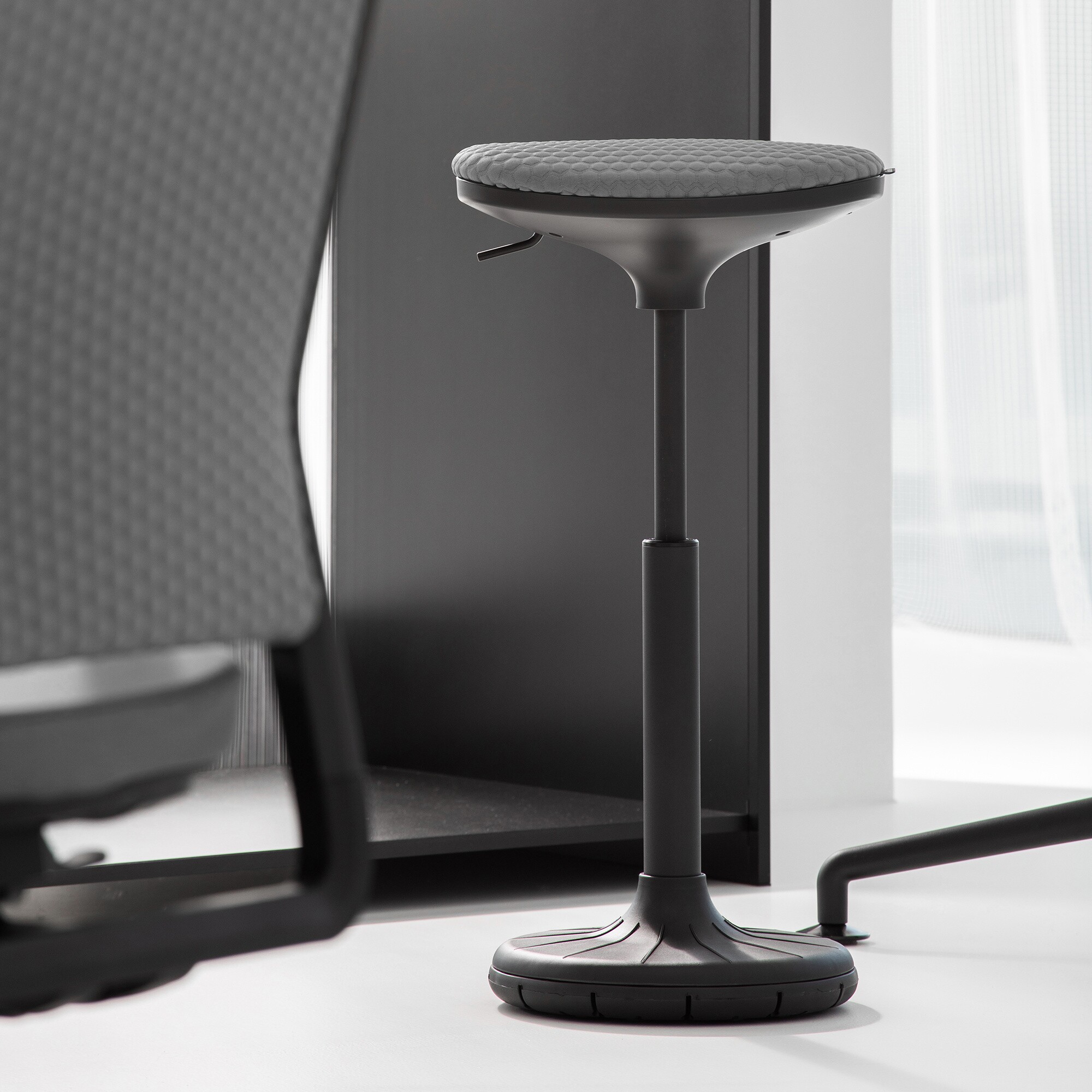 W3 3D Stool Base-Sole Black