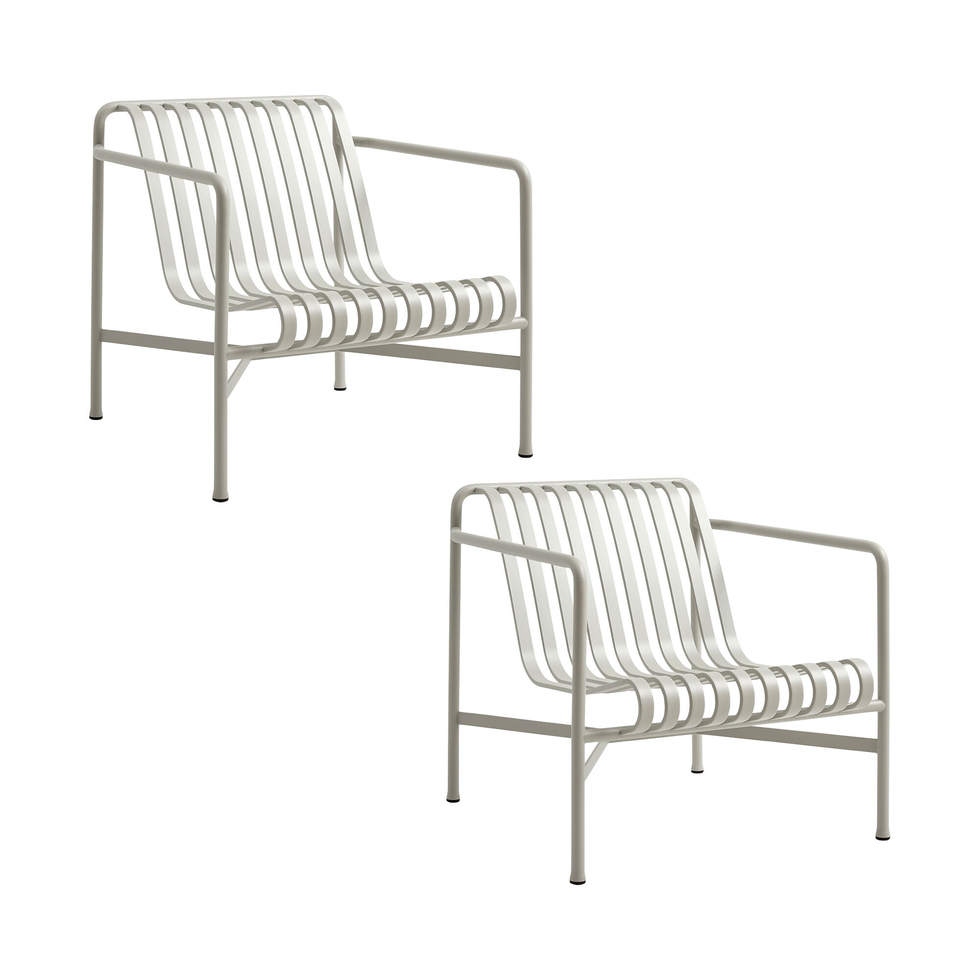 Palissade Garden Lounge Chair Low Set of 2