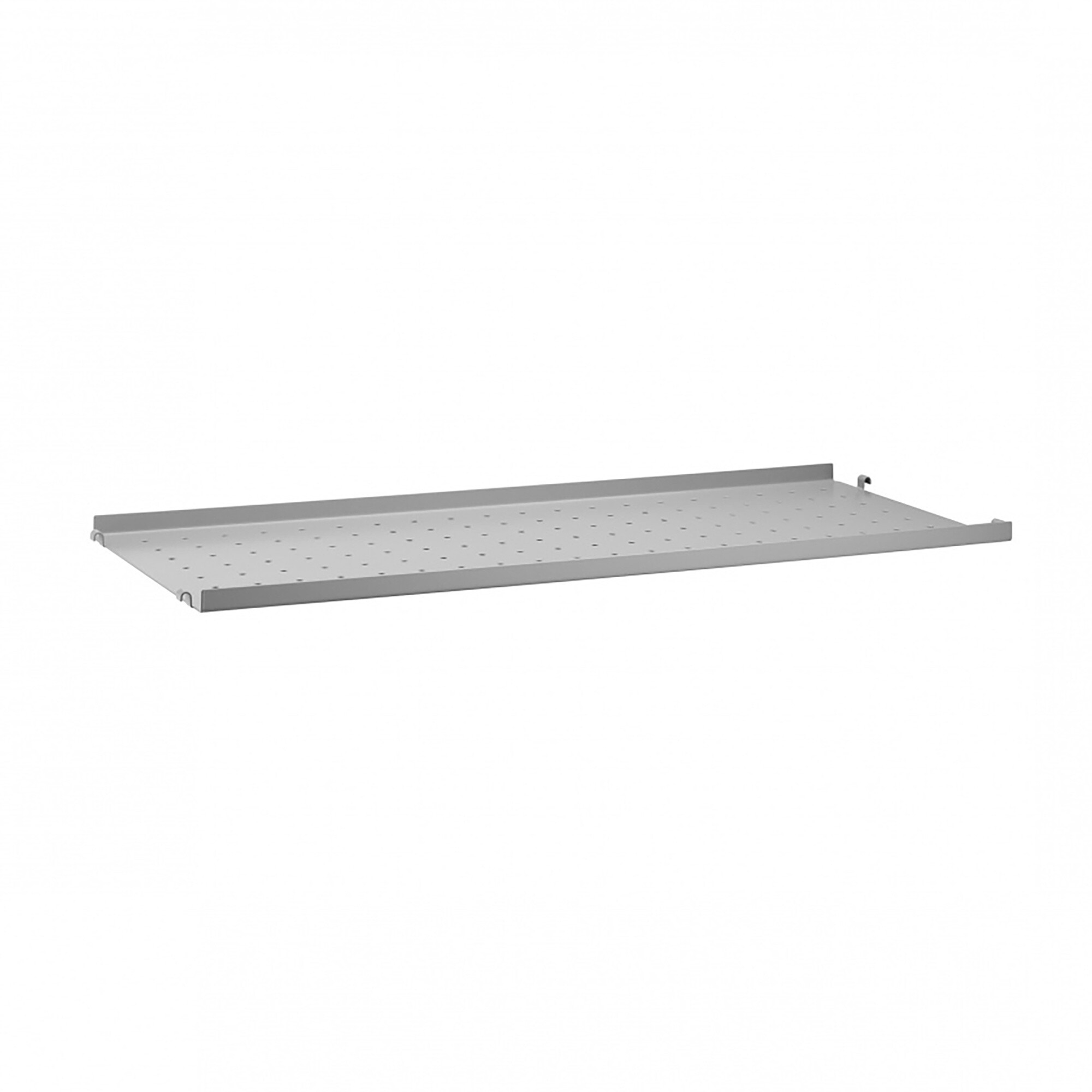 String System Shelf Low Edge Depth 30cm Steel