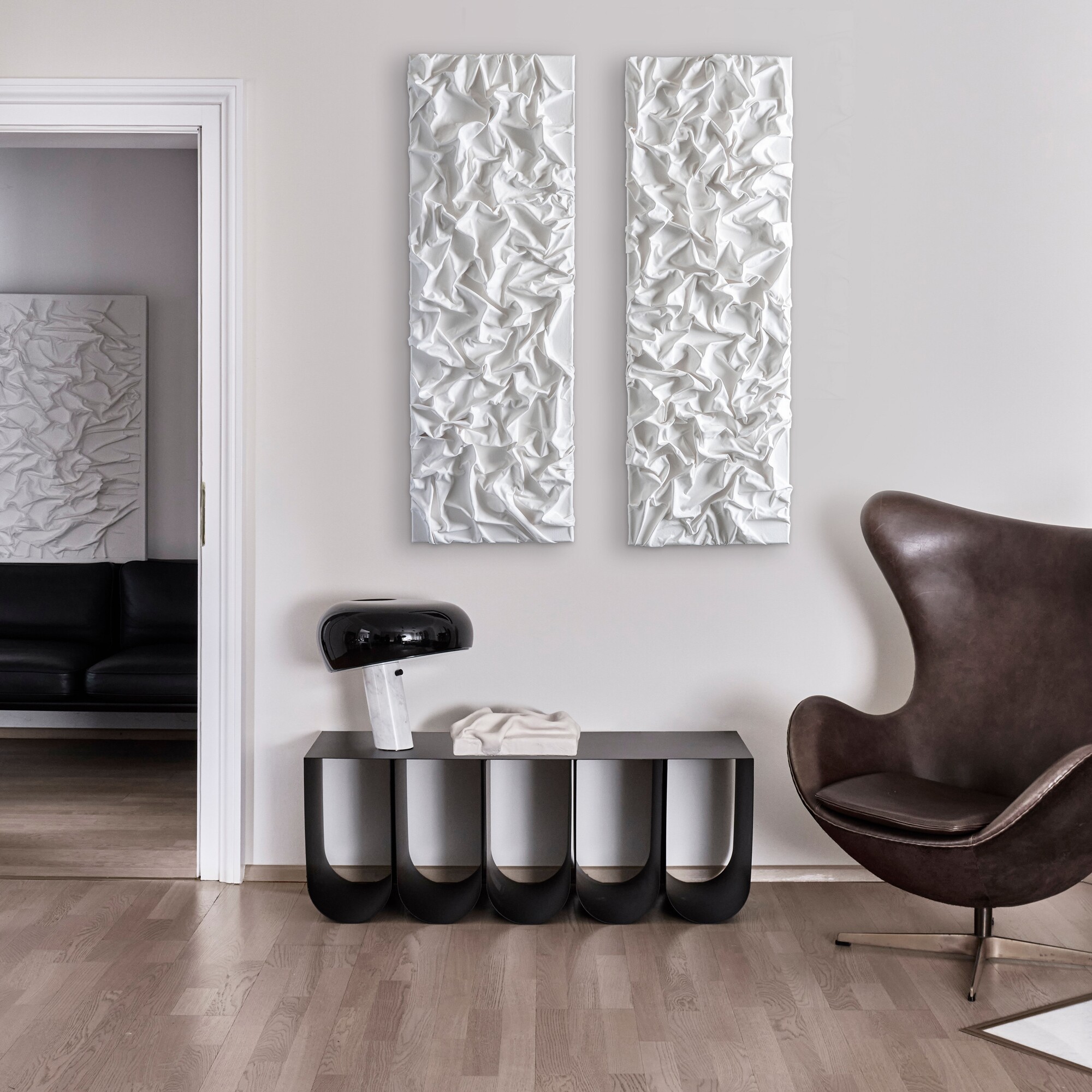 SAHAVA Dune 1 Long 3D Wall Decoration 40x120cm Set of 2