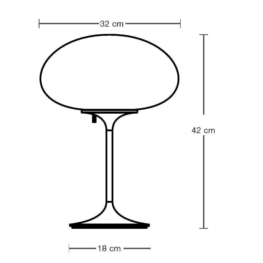 Stemlite Table Lamp H 42cm