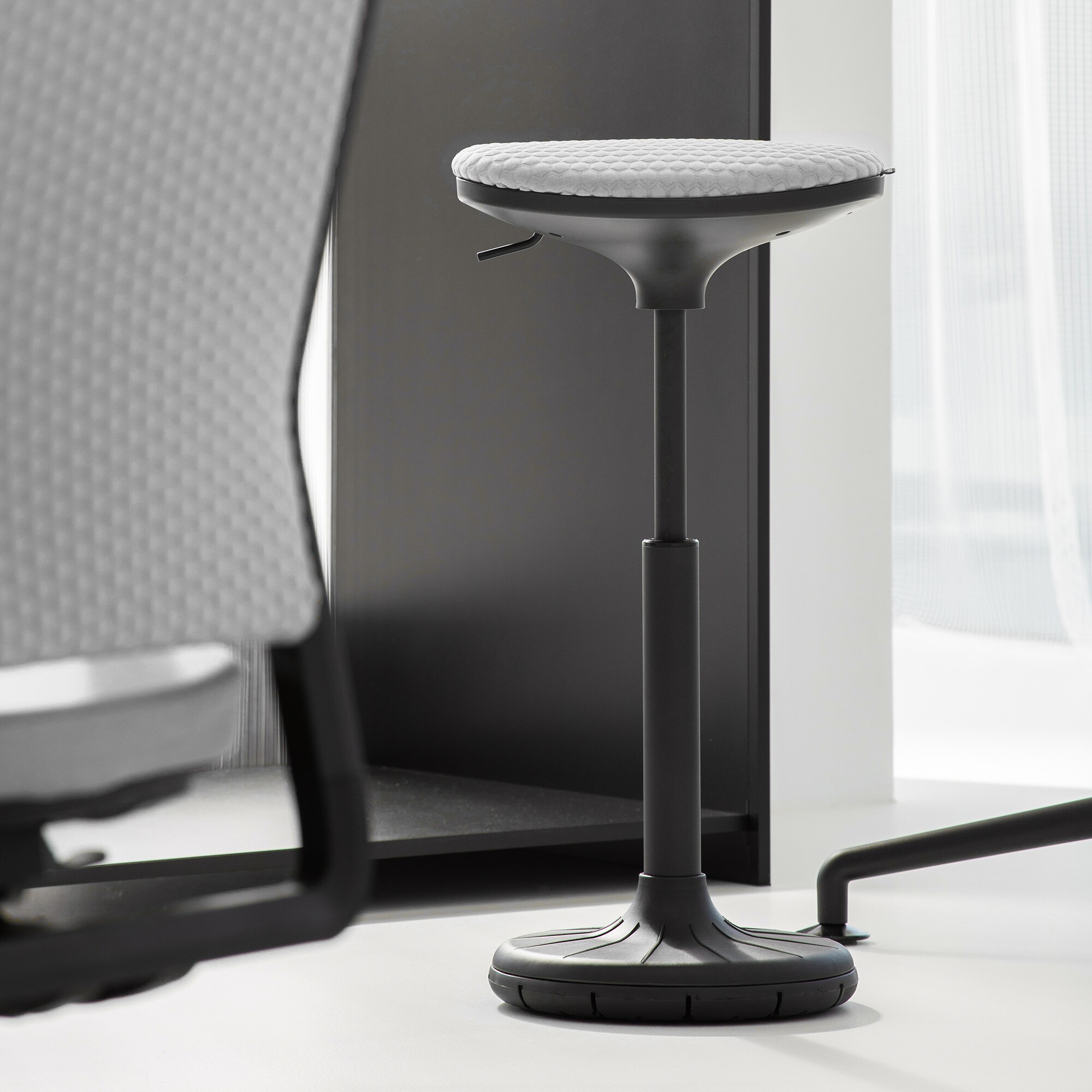 W3 3D Stool Base-Sole Black