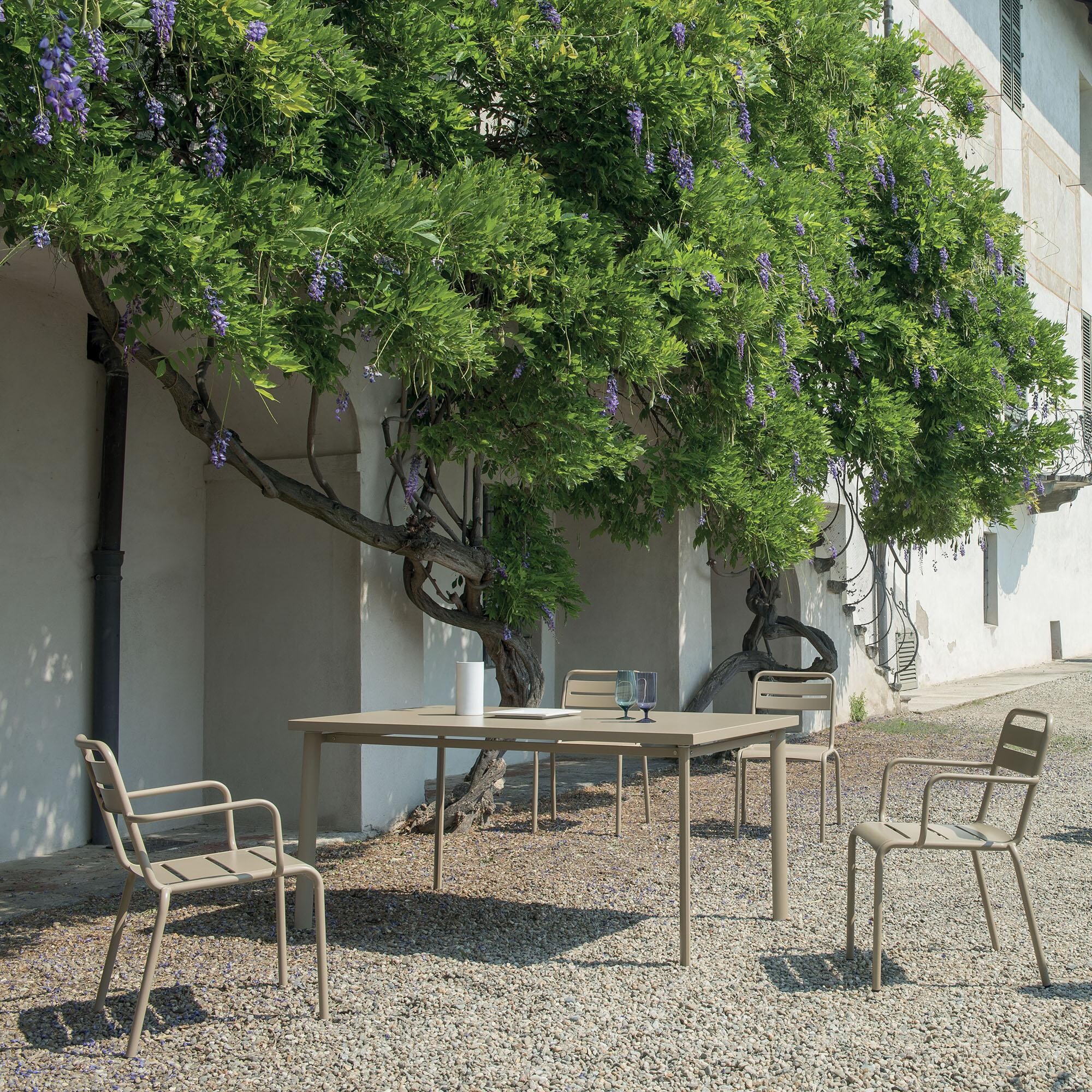 Star Garden Table Rectangular 160x90cm