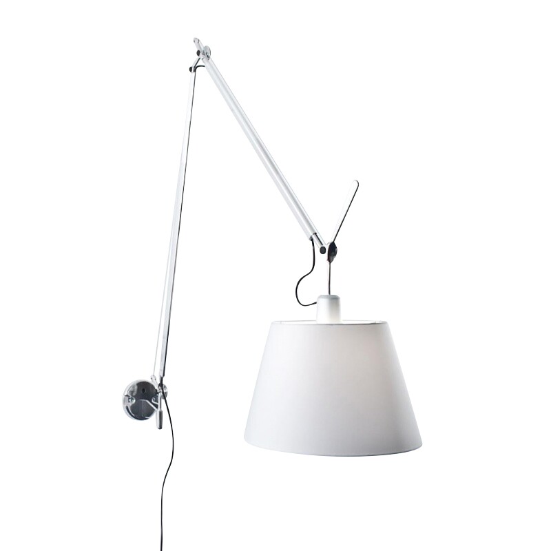 Tolomeo Mega Parete Satin Wall Lamp
