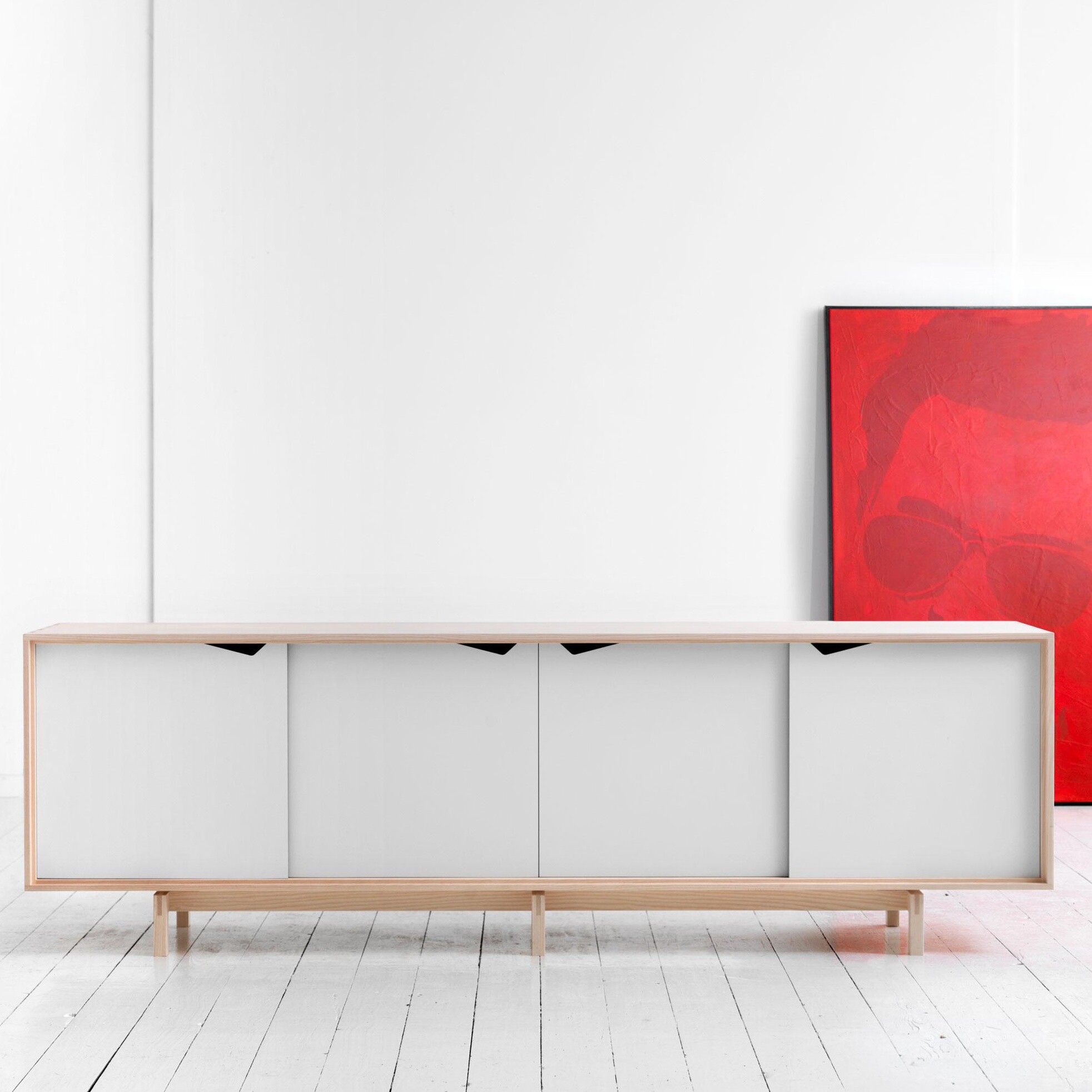 S1 Sideboard with White Doors