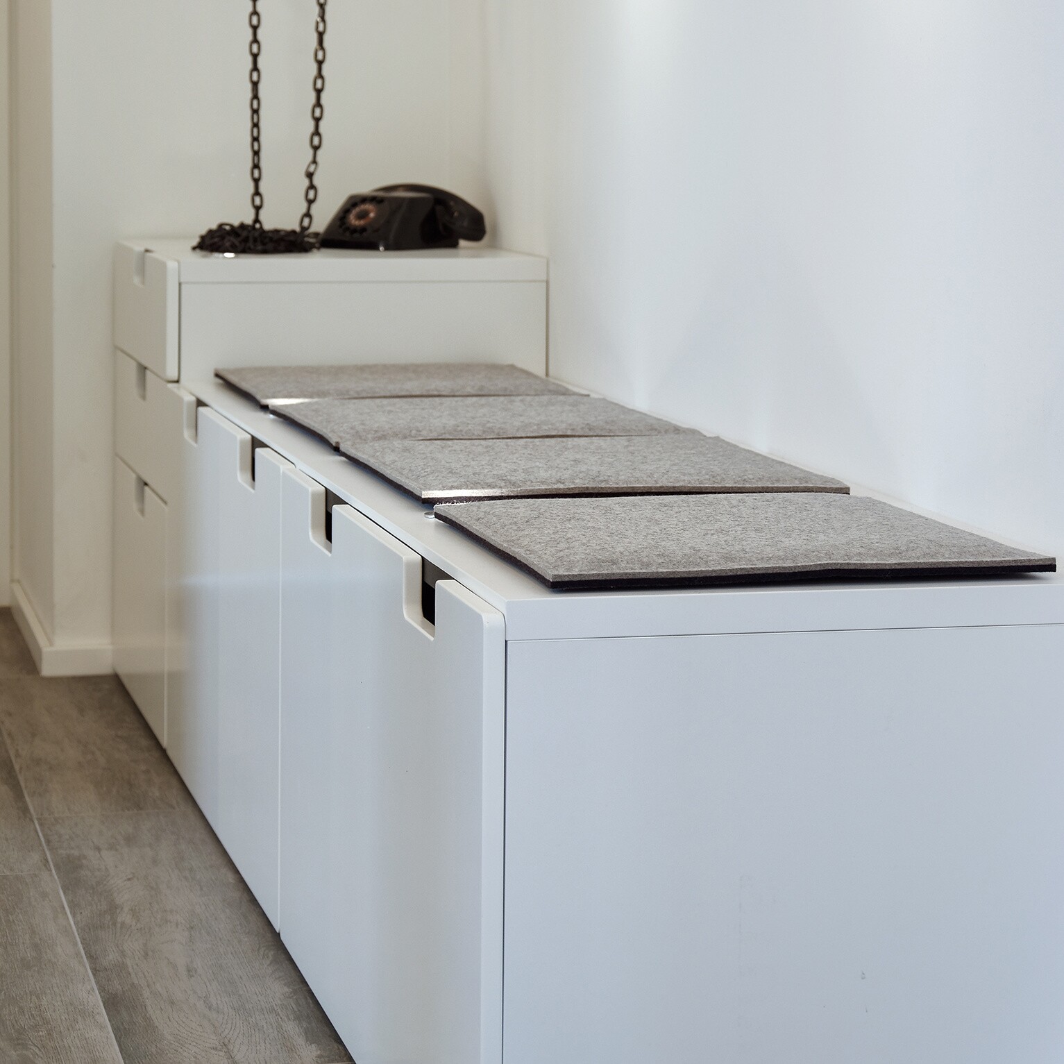 Seat Mat Square with Foam Filling