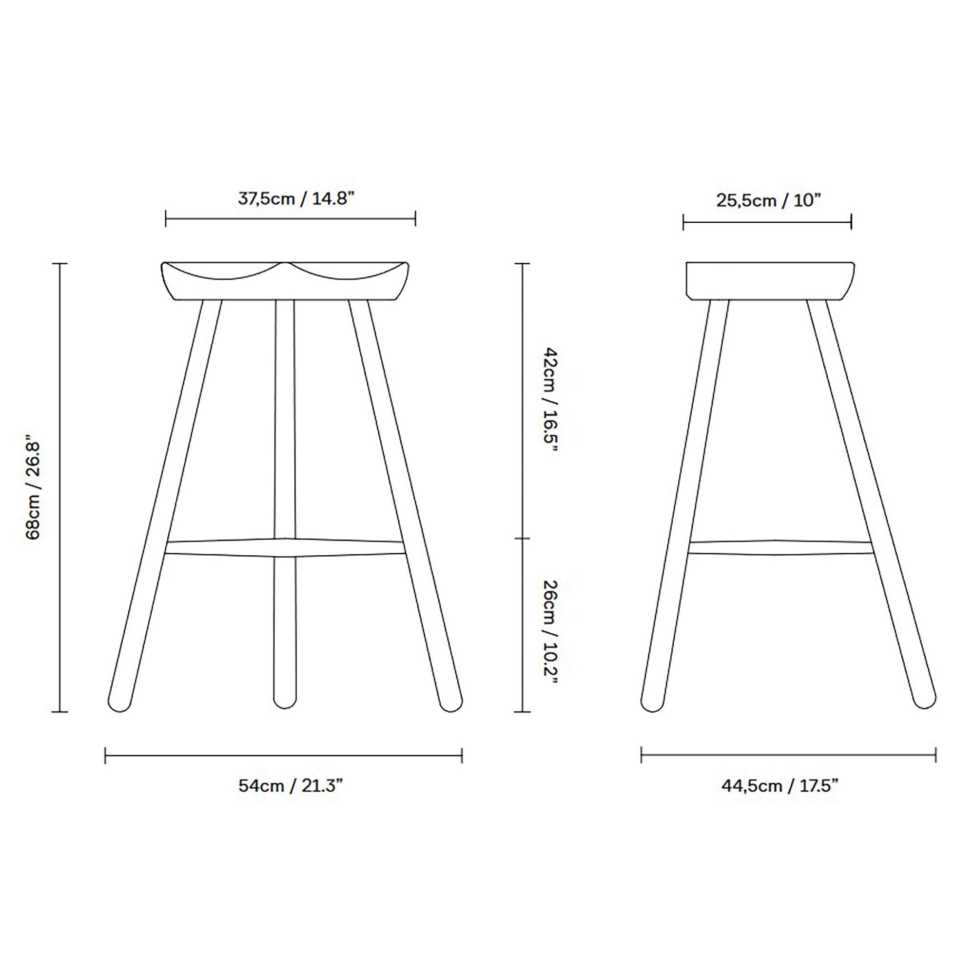 Shoemaker No. 68™ Bar Stool