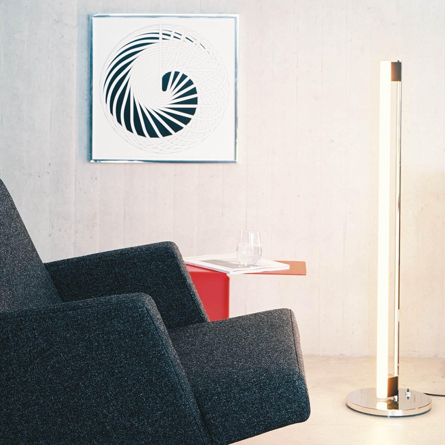 Tube Light  Floor Lamp