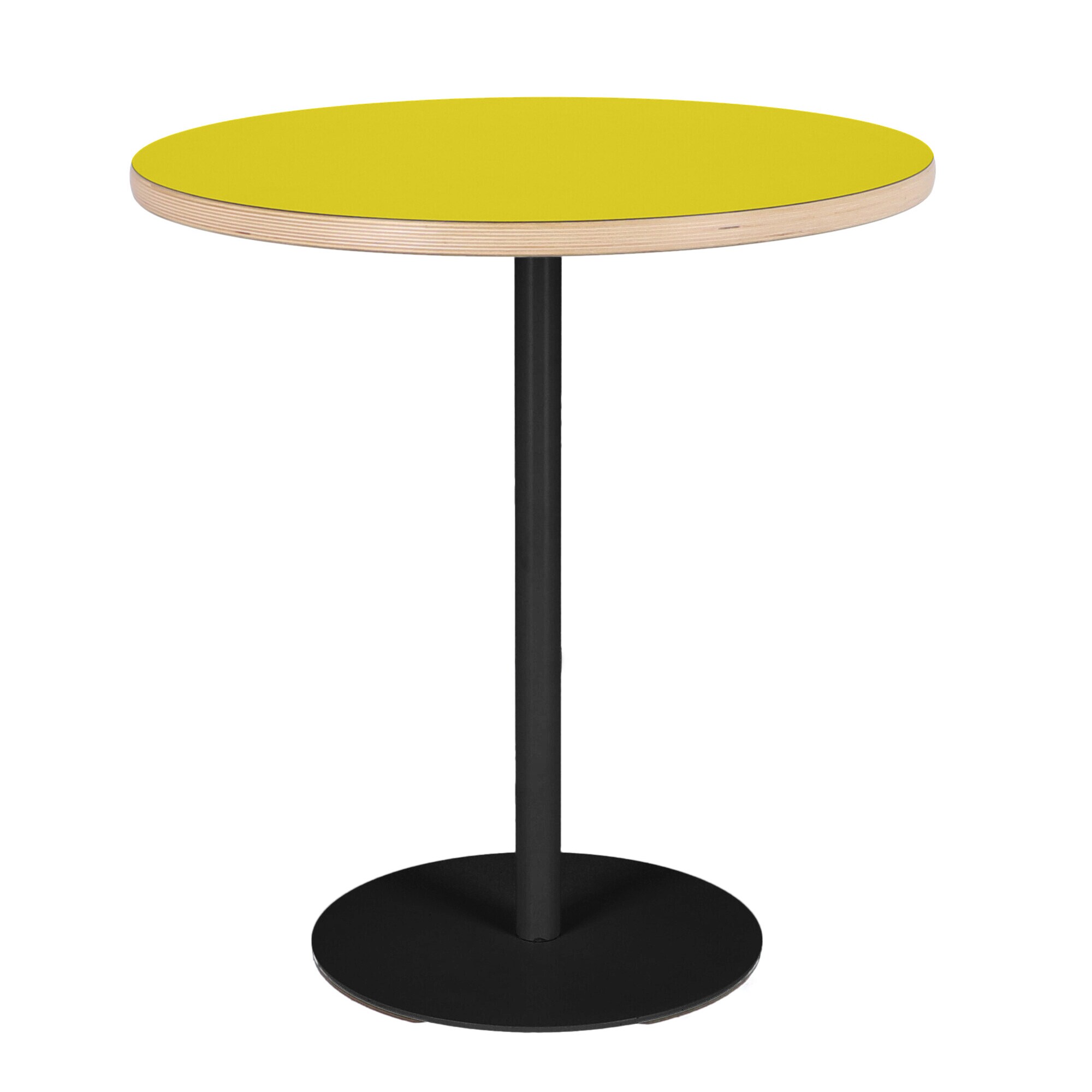 Panama Side Table Black Base H 50cm