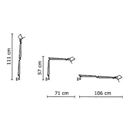 Tolomeo Mini Parete Wall Lamp