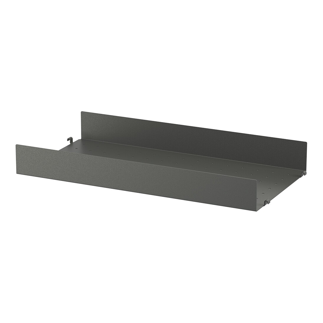 String System Shelf High Edge Steel