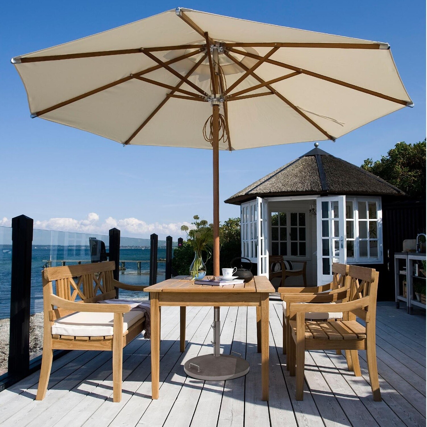 Skagerak Drachmann 165 Garden Bench 165cm