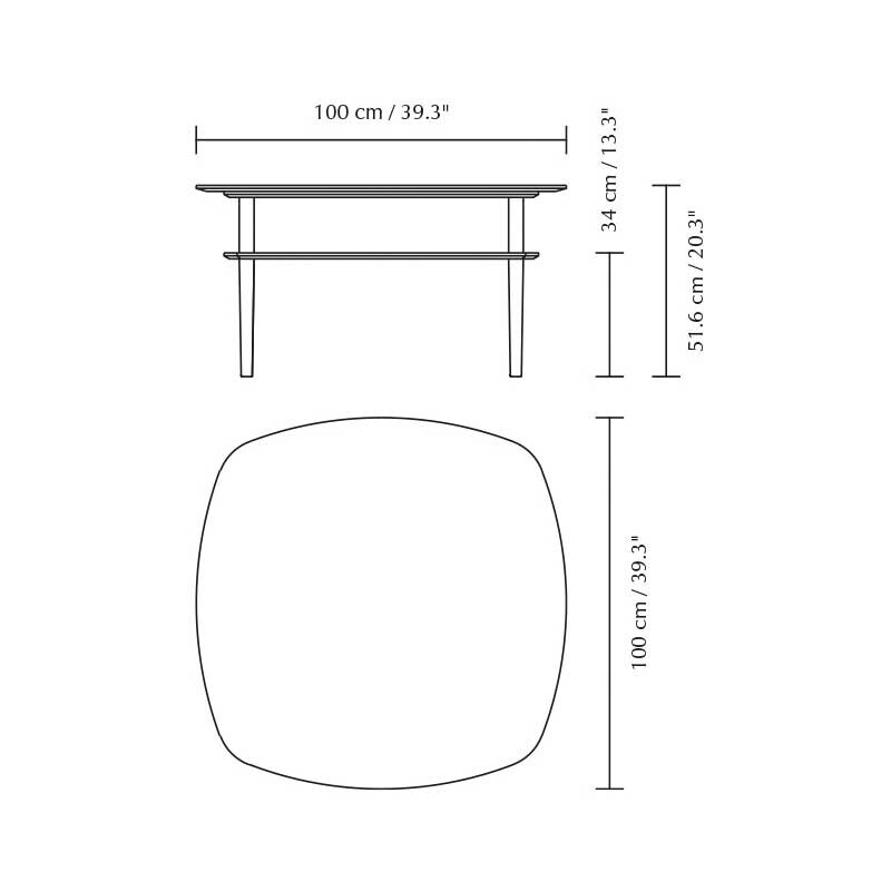 Together Coffee Table Square