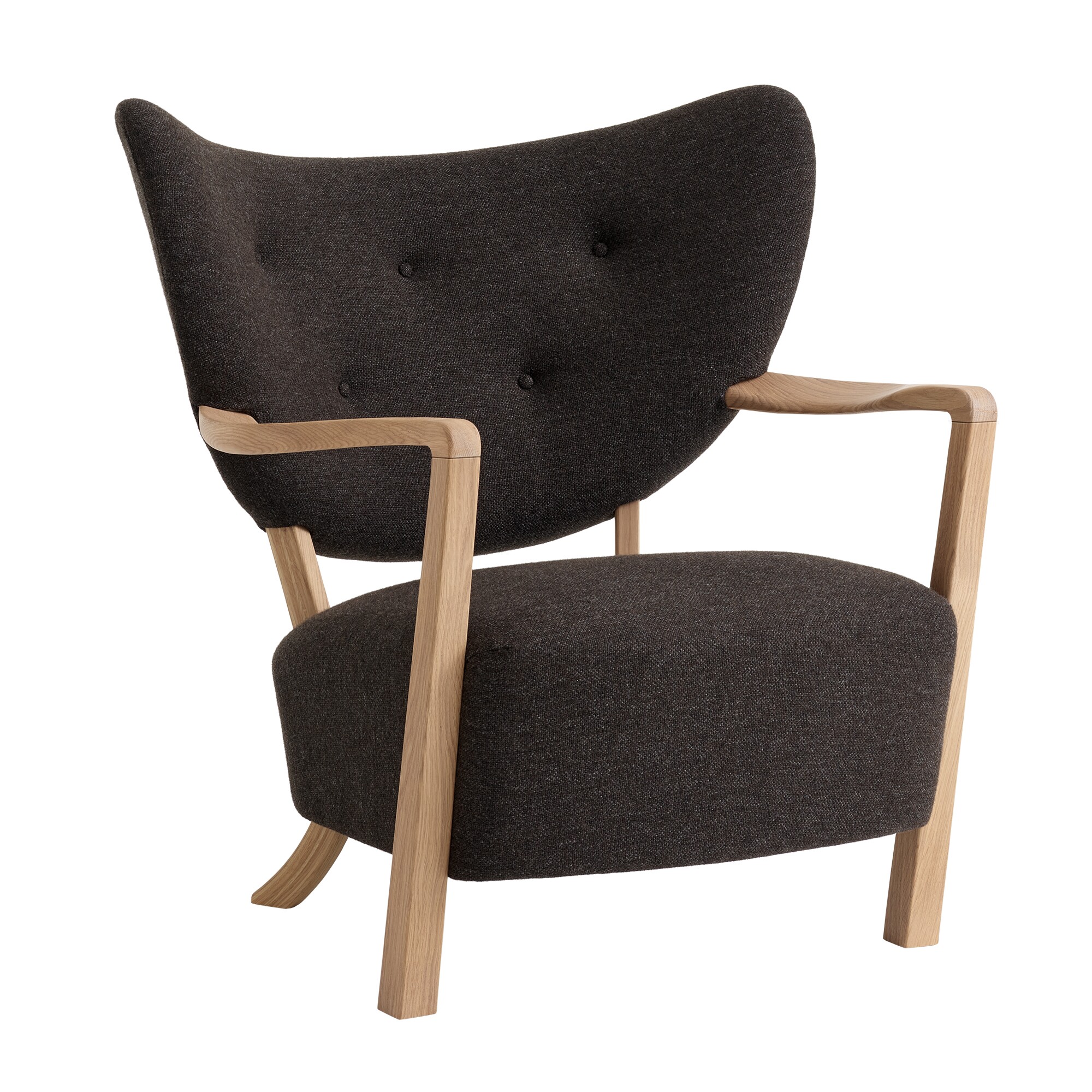 Wulff ATD2 Lounge Chair Frame Oak