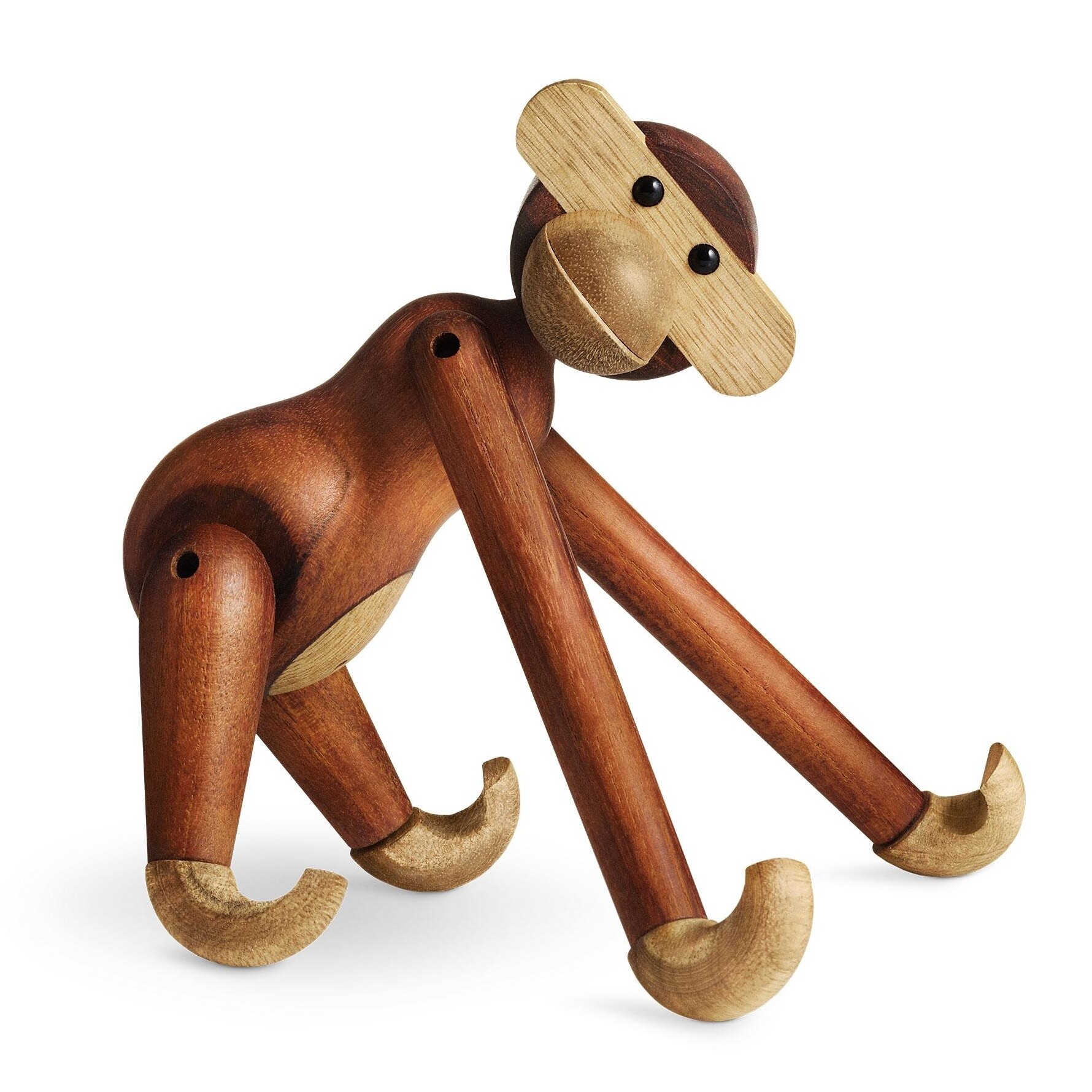 Wooden Figurine Monkey Small Teak