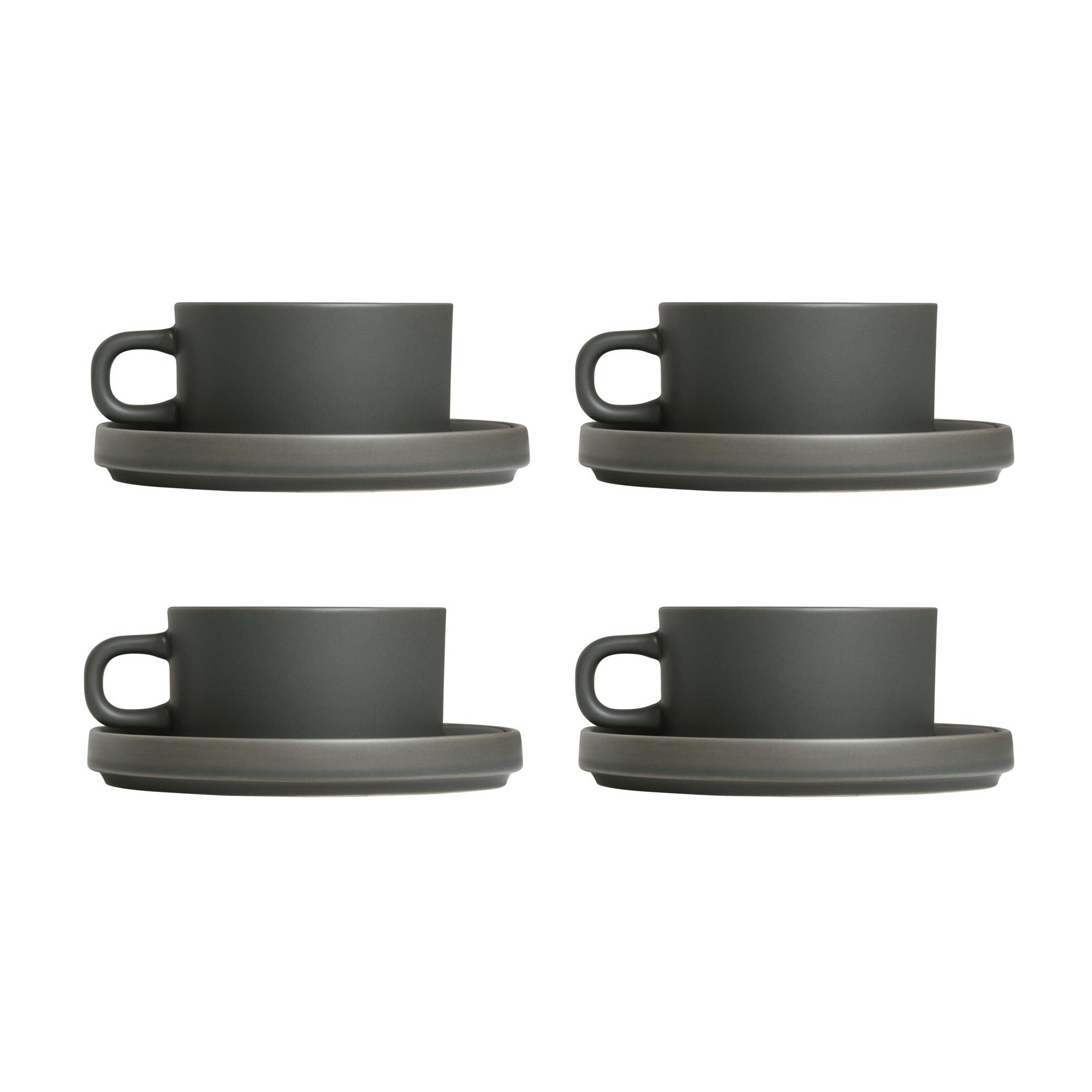 Pilar Tea Cup and Saucer Set Of 4