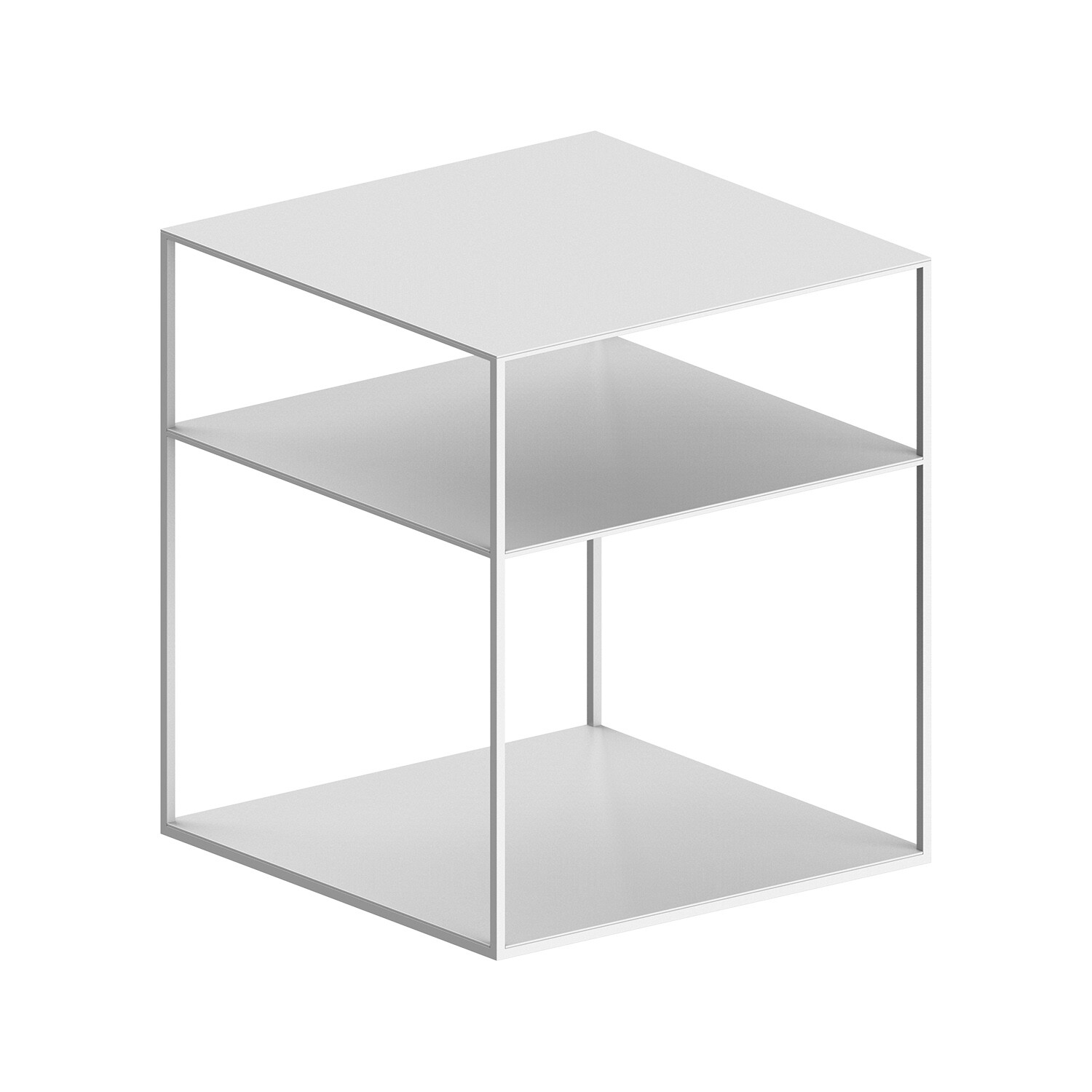 Slim Irony Triplet Side Table 40x40cm