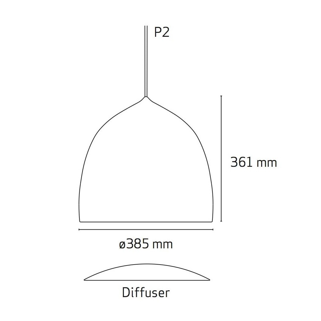 Suspence™ P2 Suspension Lamp