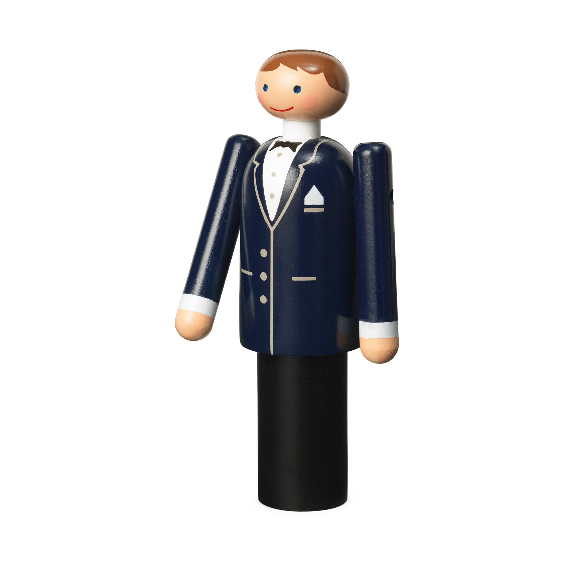 Wooden Figurine Bride & Groom