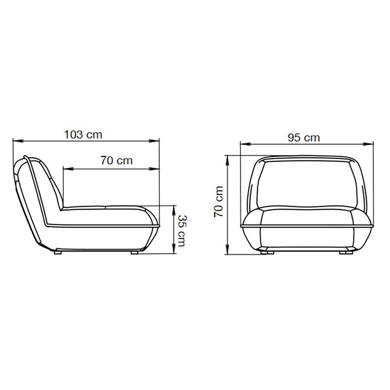 Puff x ByBorre Lounge Chair