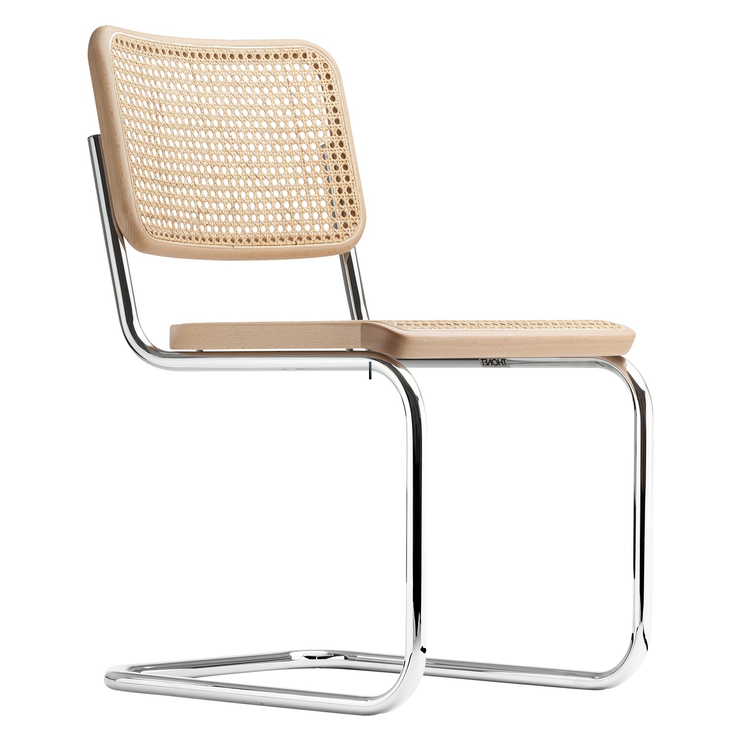 S 32 V Cantilever Chair with Wickerwork