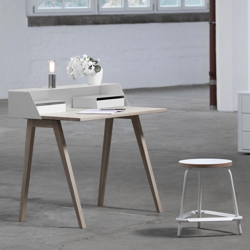 PS04 Secretaire 100x63x91.5cm Frame Oak