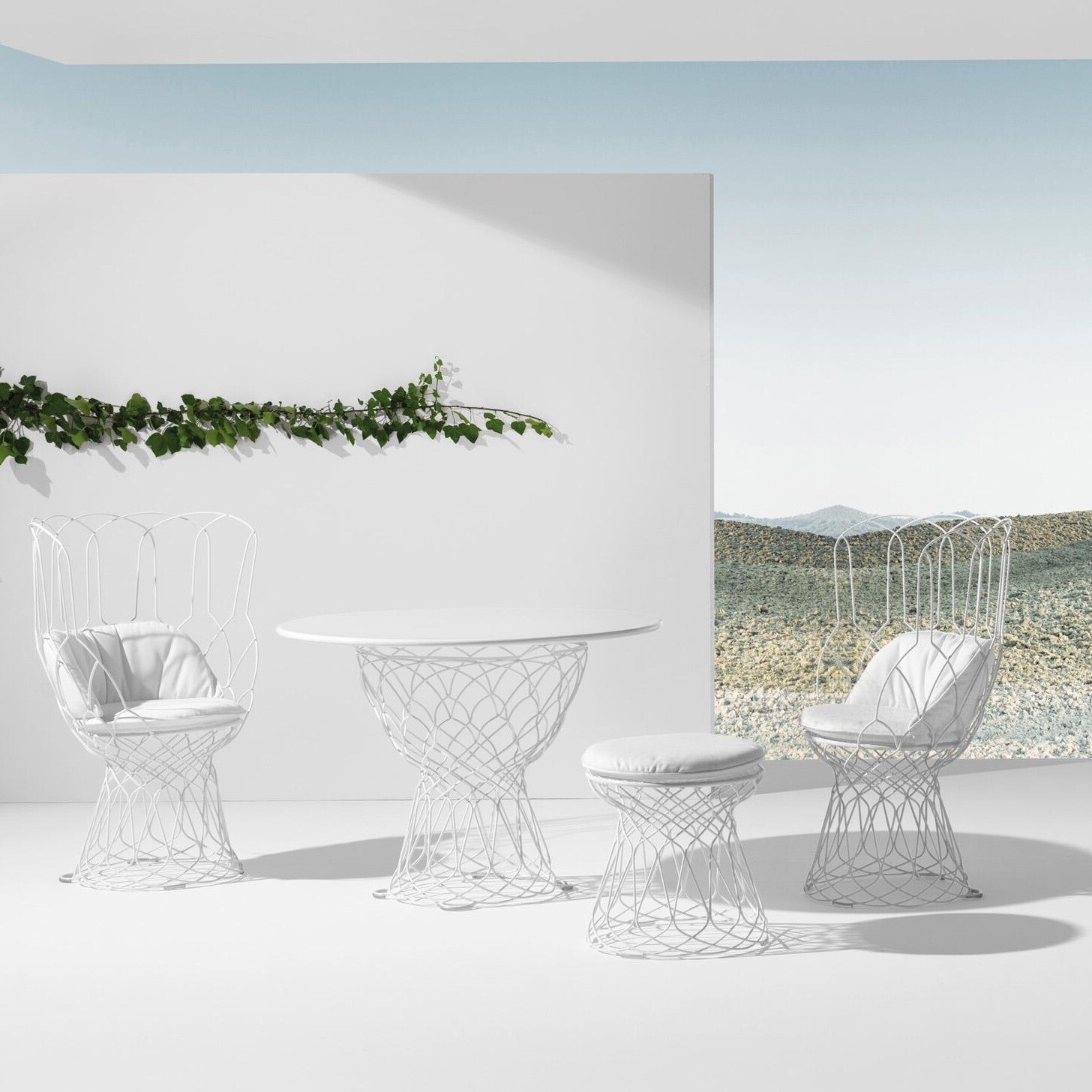 Re-Trouvé Outdoor Table Ø105cm