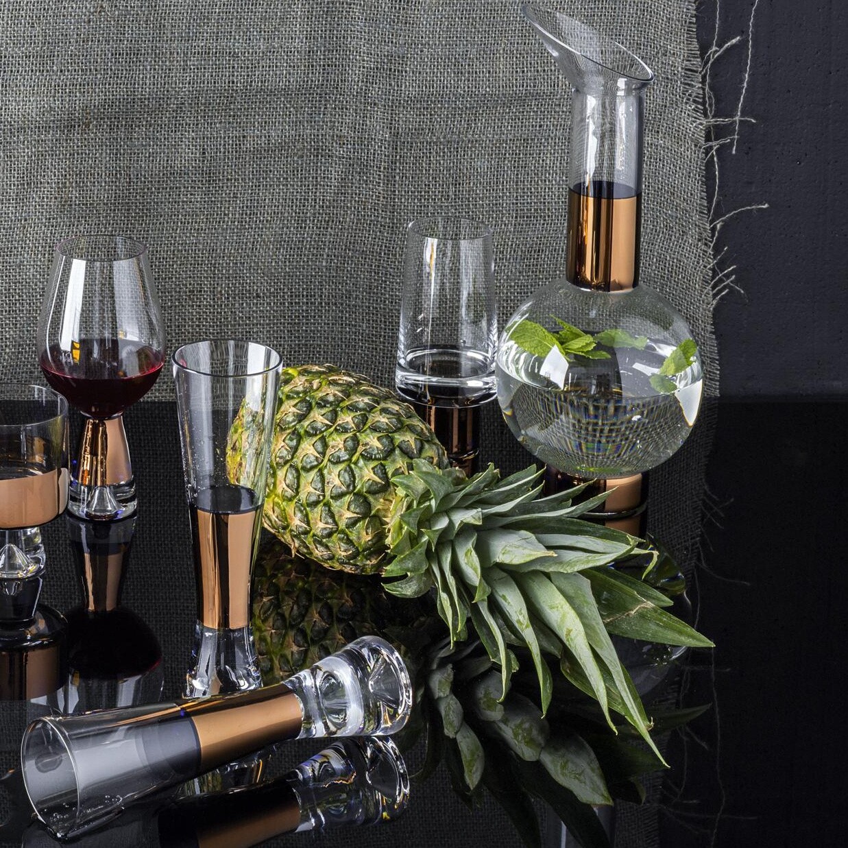 Tank Whisky Glass Set of 2