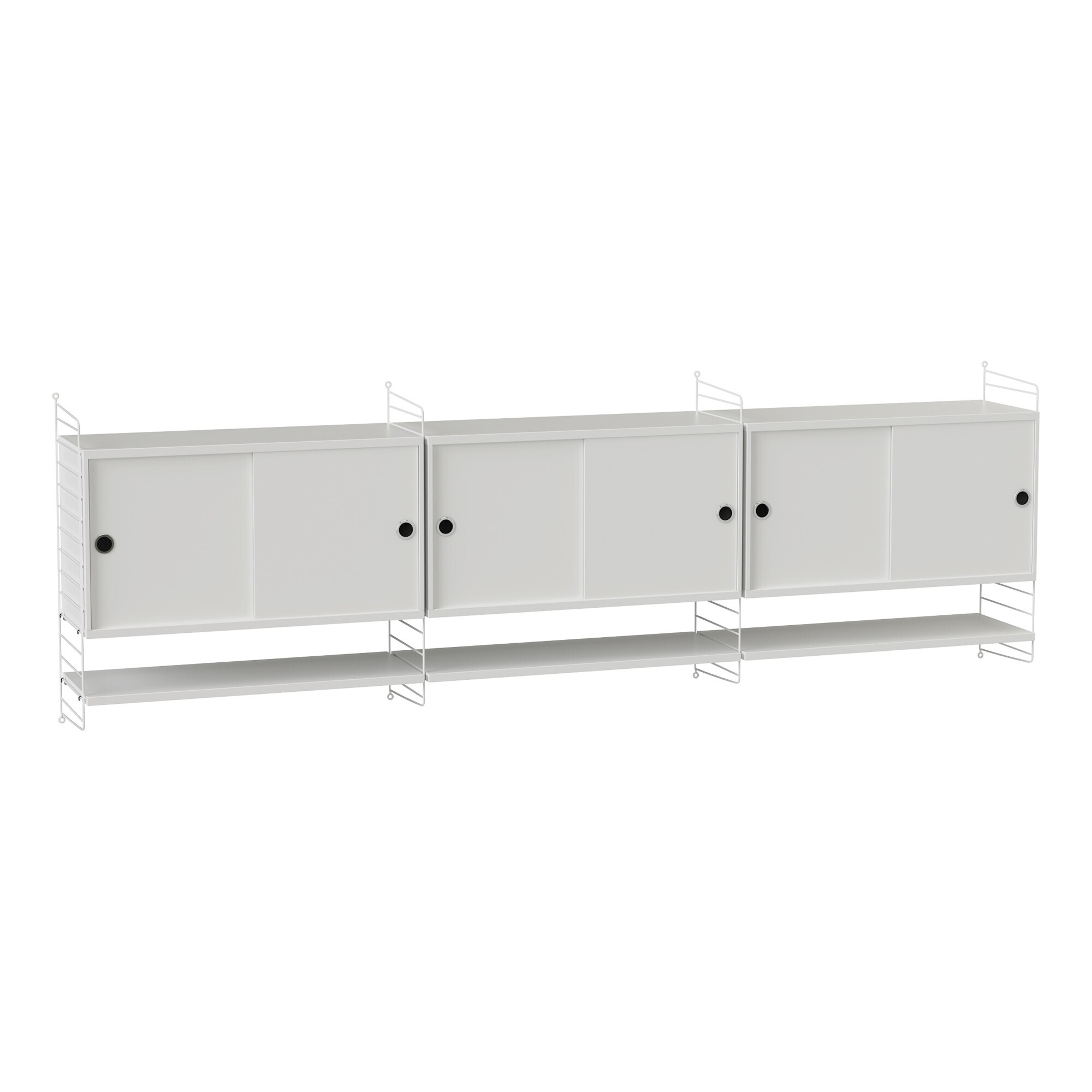 Wall Cabinet with Shelf 240x75x30cm