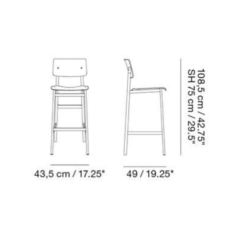 Loft Bar Stool 75cm