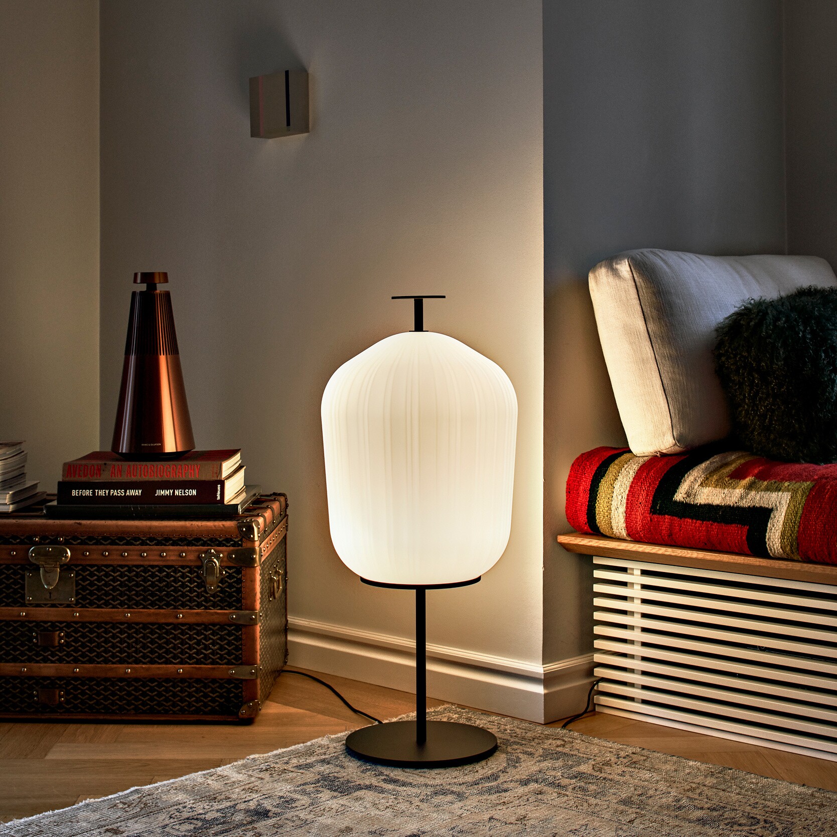 Plissée LED Floor Lamp