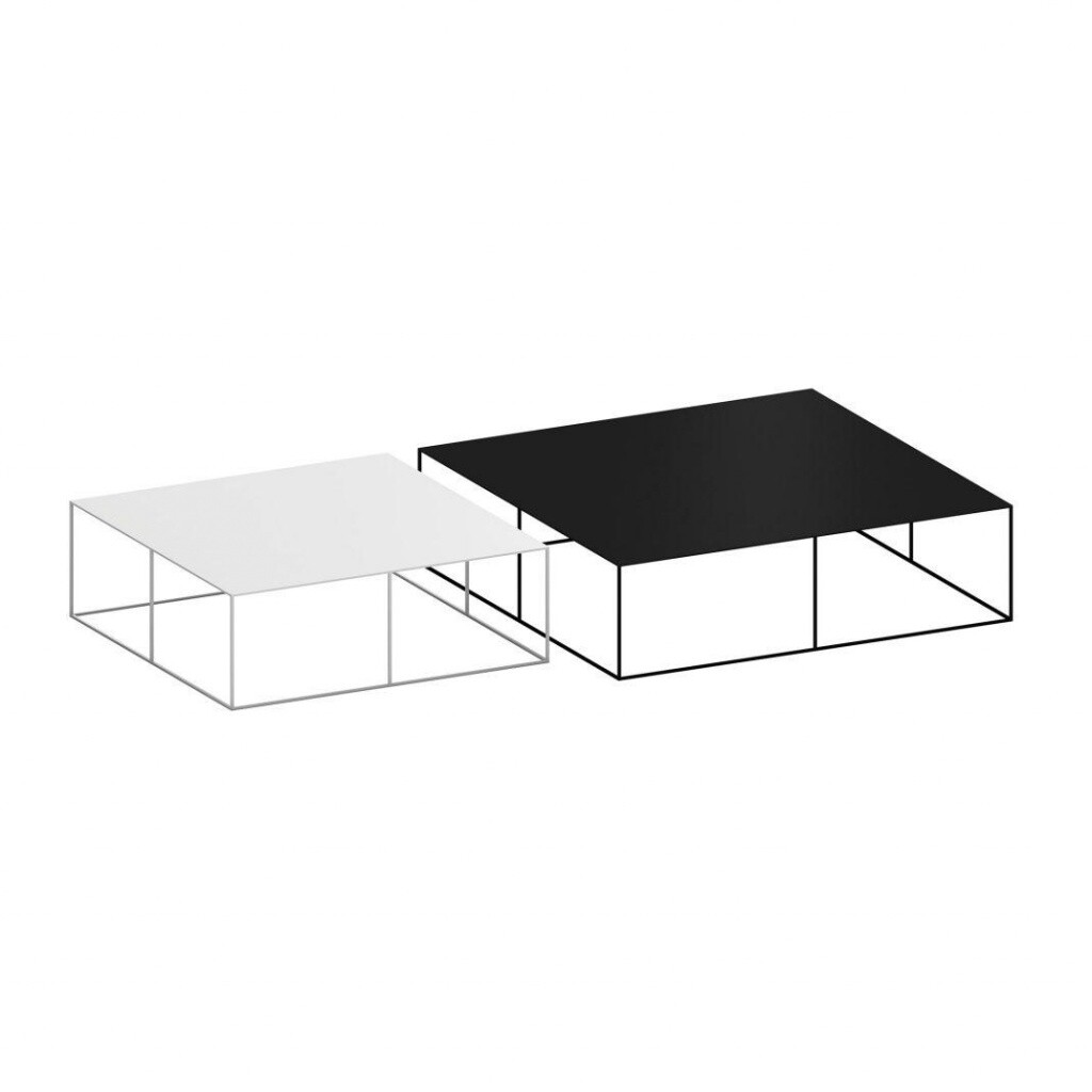 Slim Irony Coffee Table 124x124cm