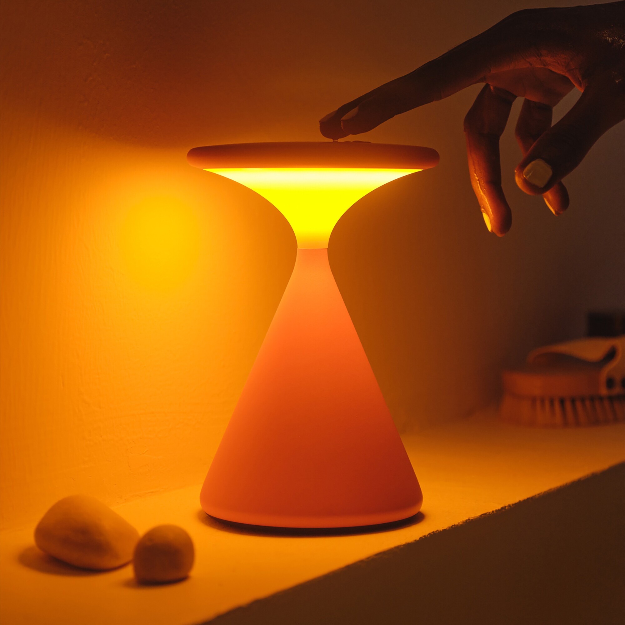 Salt LED Battery Lamp