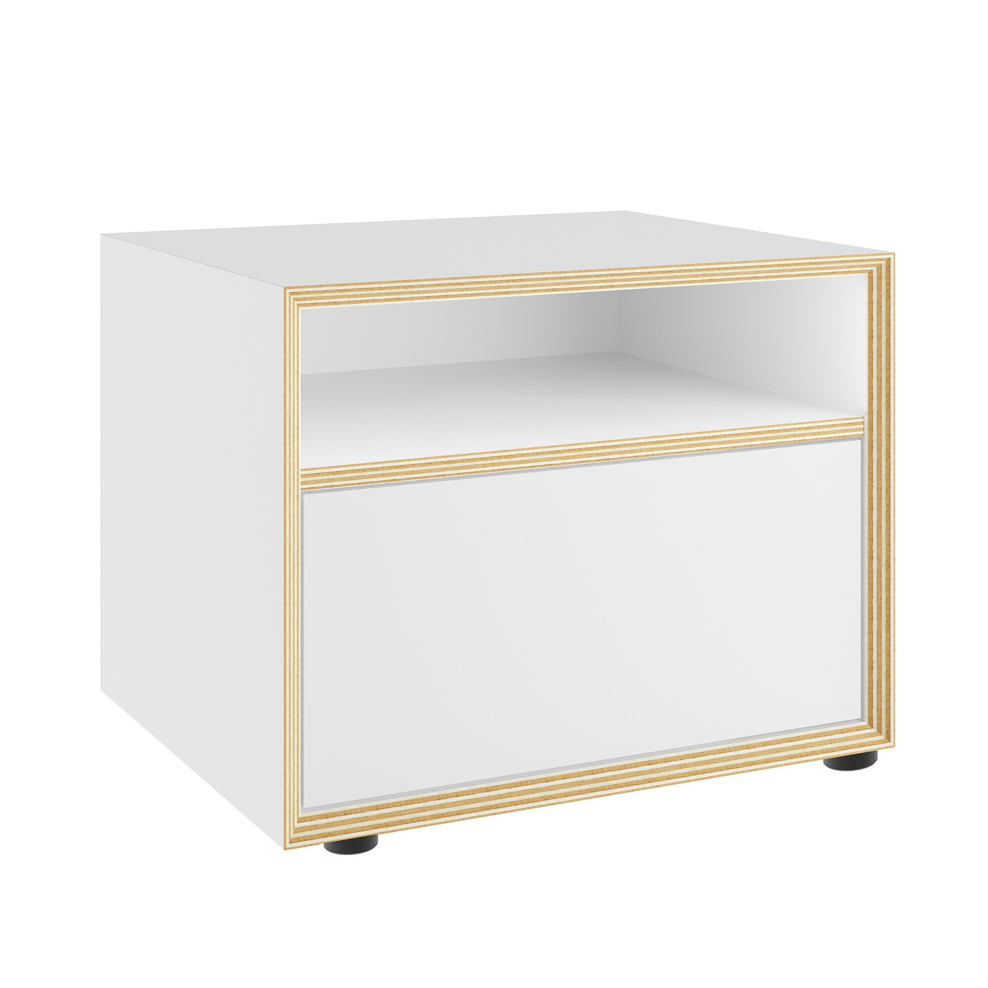 Vertiko Small Chest of Drawers with Large Drawer at the Bottom