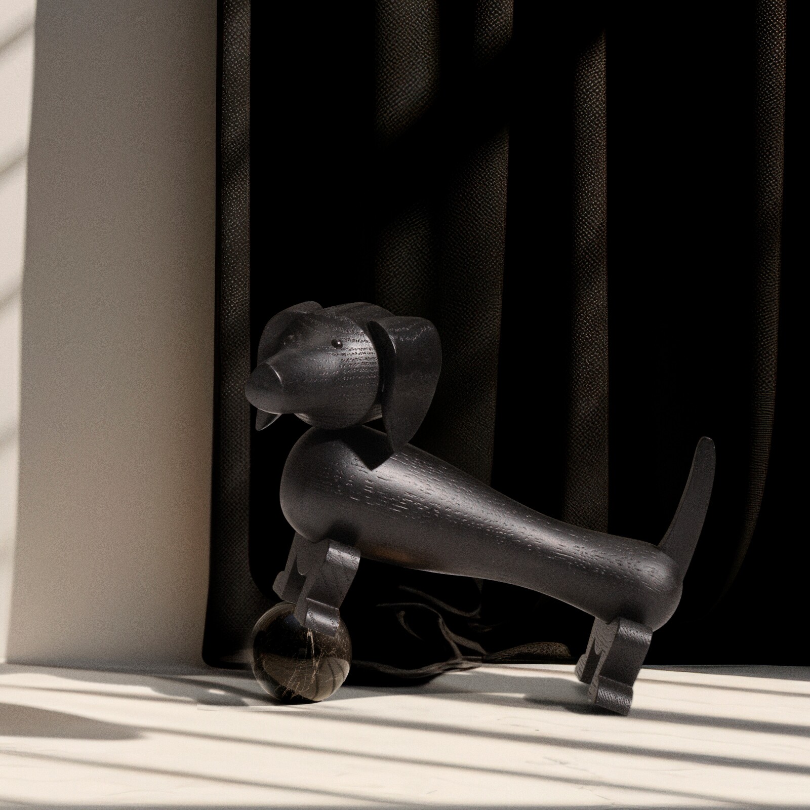 Special Edition Wooden Figurine Dog