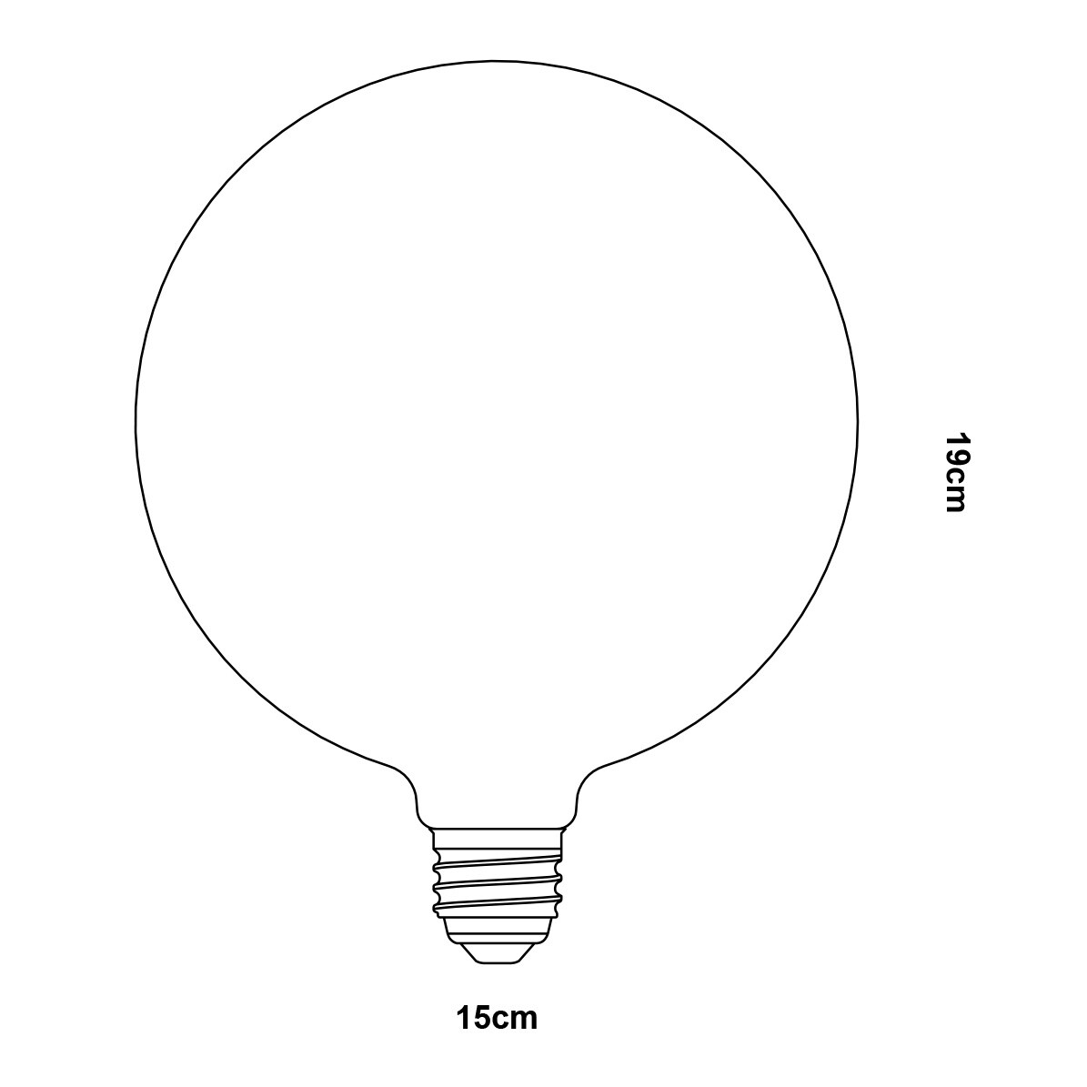 Sphere IV LED E27 GLOBE 360°  8W => 53W Dim To Warm