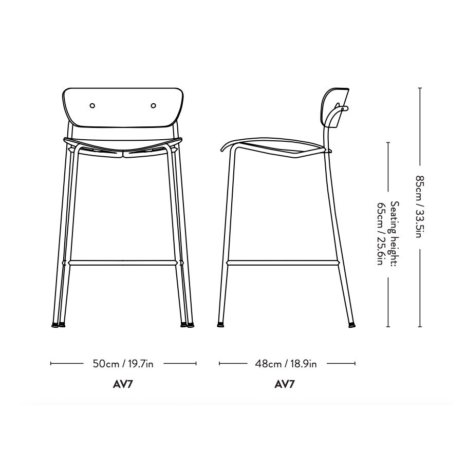 Pavilion AV7 Bar Stool