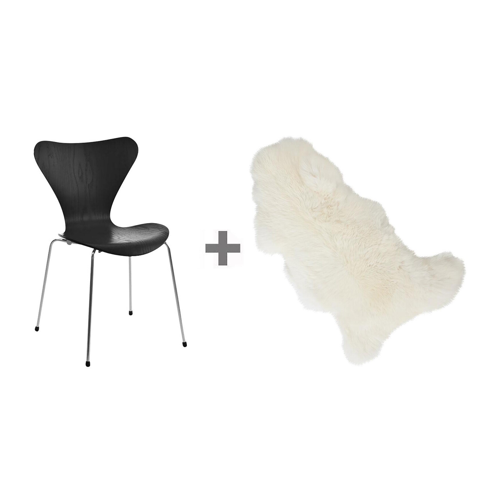 Promotion Set Serie 7™ Chair Dyed Ash + Fur