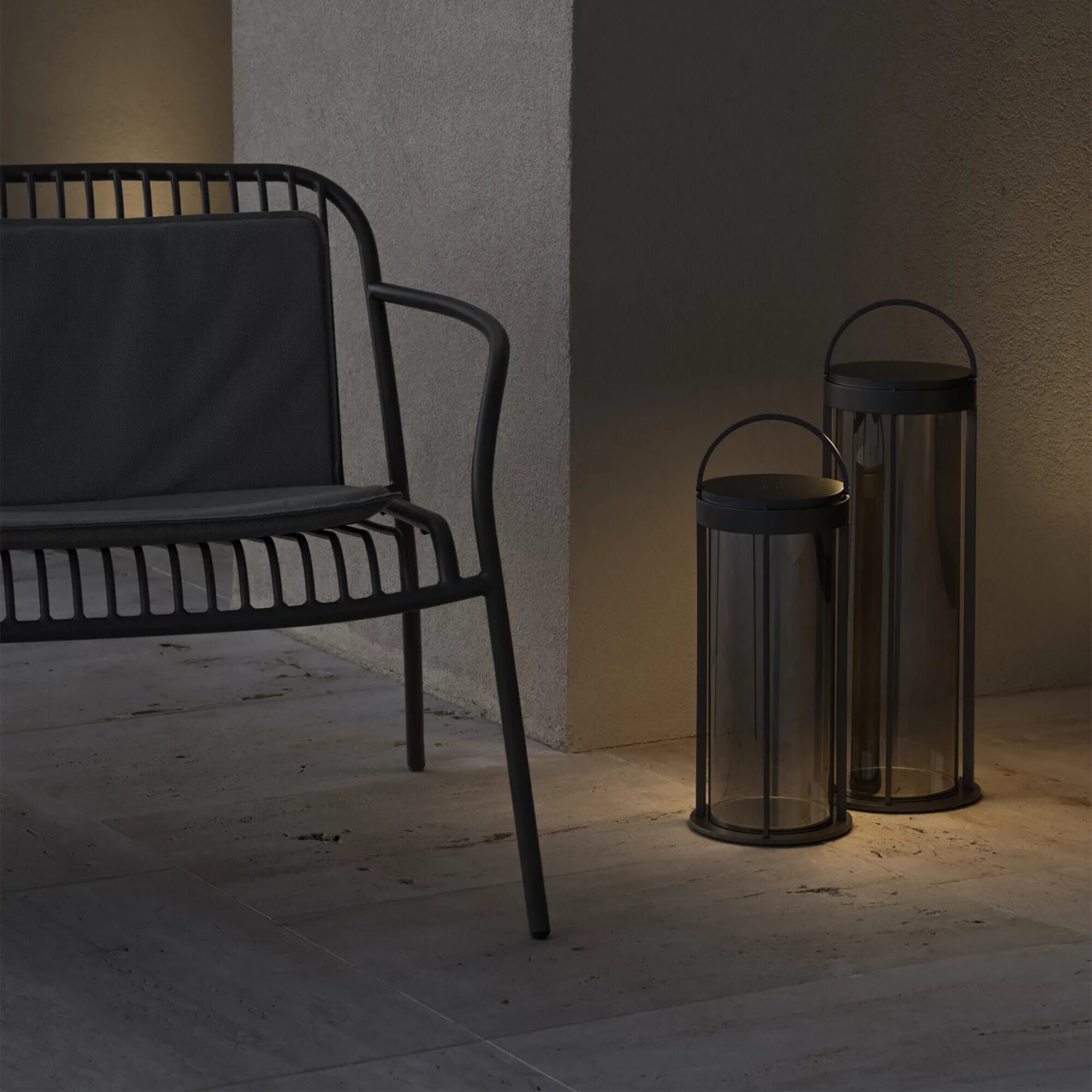 Yua Wire Outdoor Armchair Set of 2