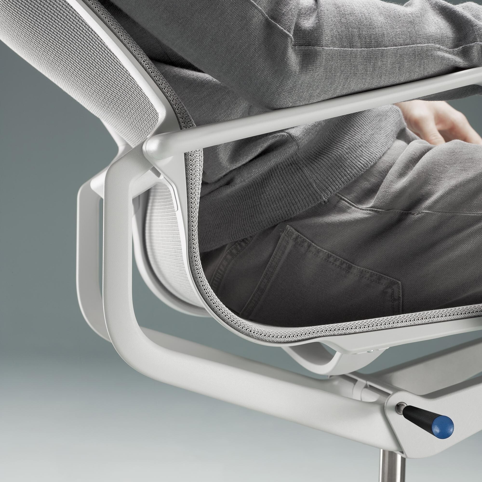 Physix Office Chair Soft Grey Base