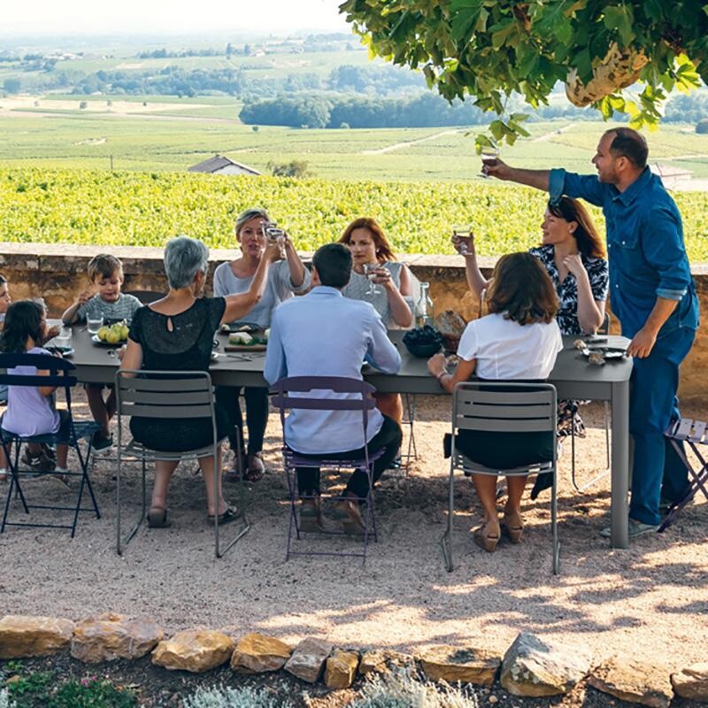 Ribambelle XL Garden Table with 3 extensions