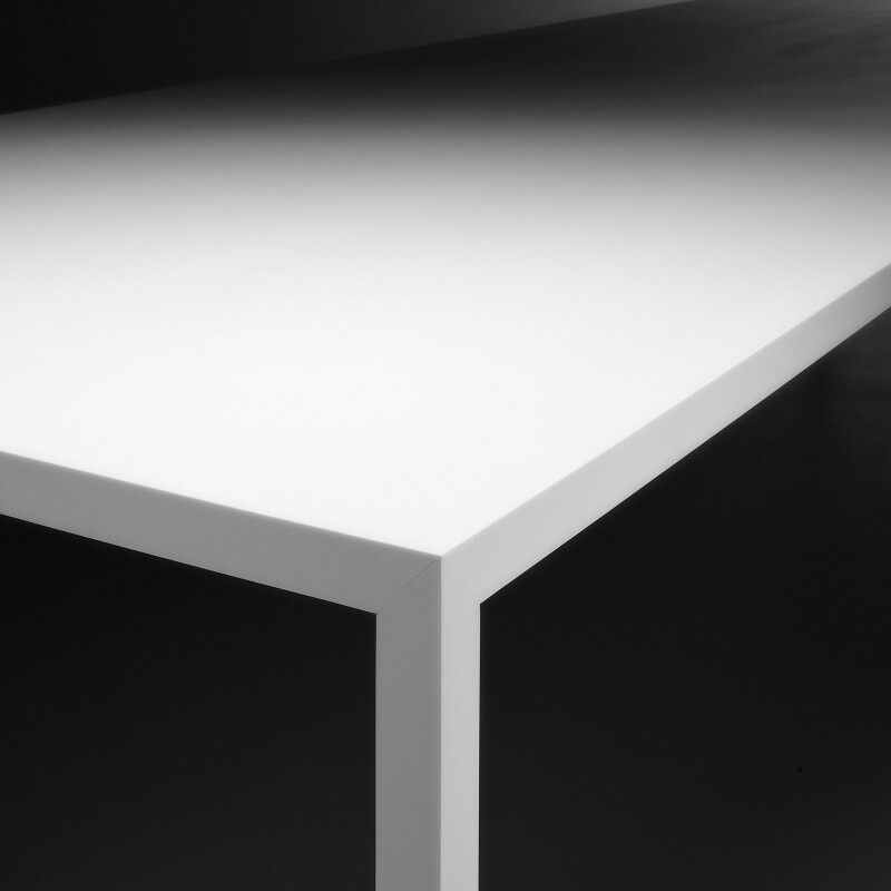 Tense Dining Table White
